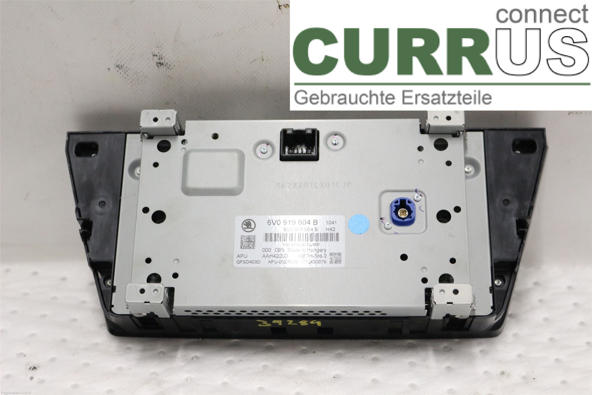 SKODA FABIA  15- Radio CD / Multimedia panel 6V0919604B CJZD
