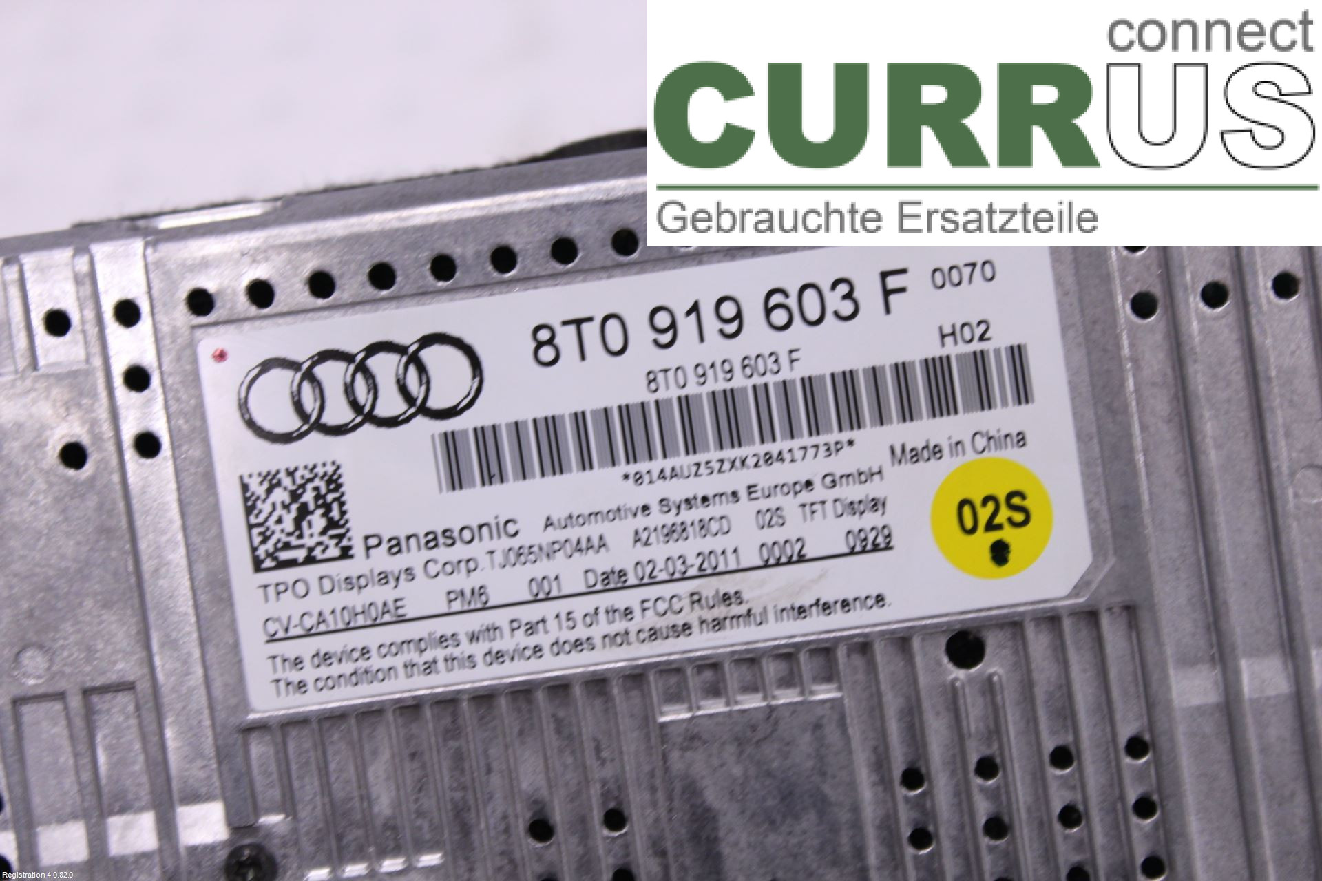 AUDI ALLROAD    09-16 car-part-types.display 8T0057603G CAHA