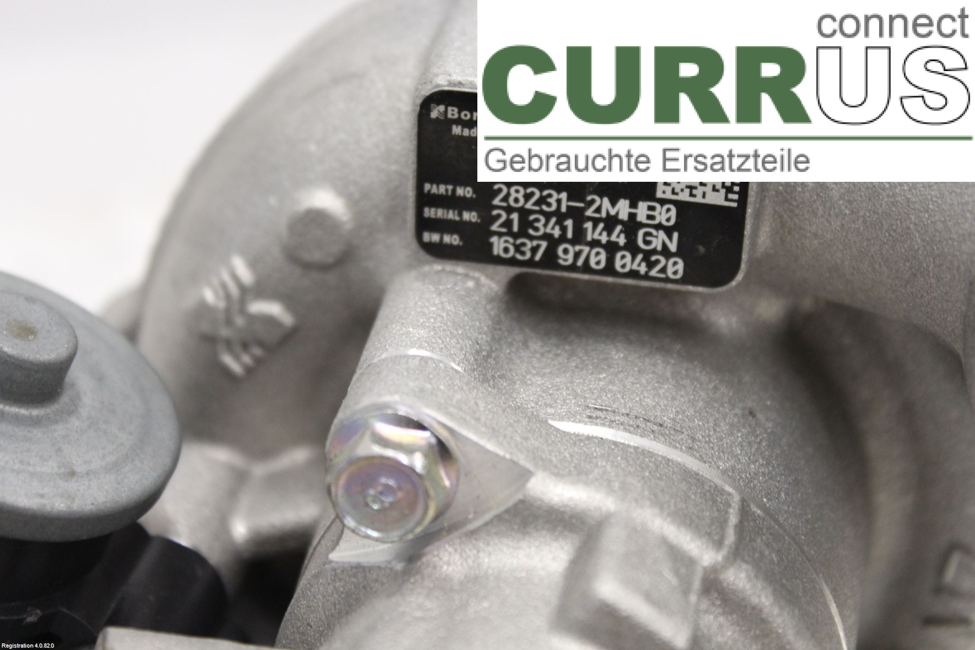 KIA SPORTAGE (NQ5)  22- Turbo charger 282312MHB0 G4FT