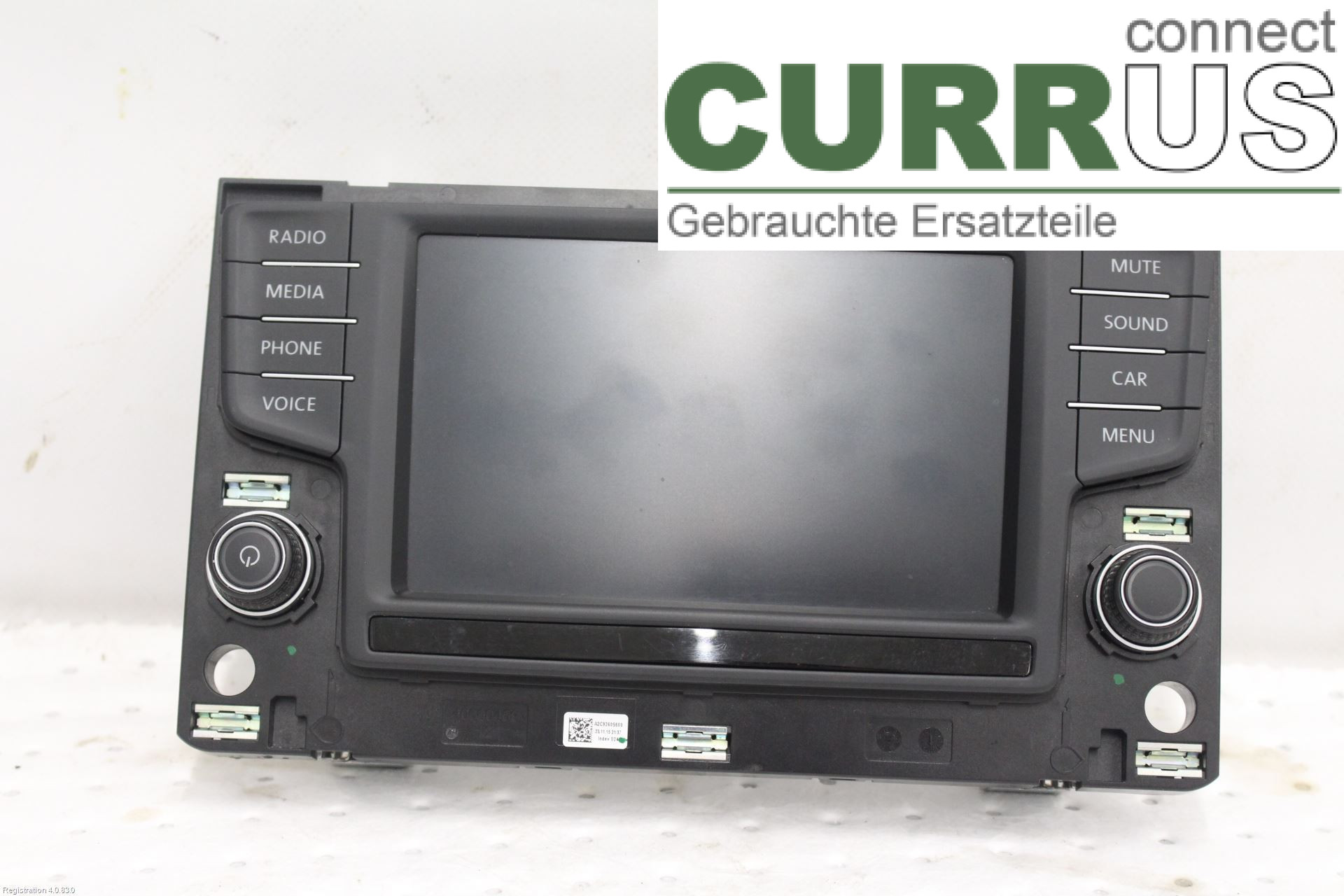 VW GOLF / E-GOLF VII 13-20 Radio CD / Multimedia panel 3G0919605B CYVB