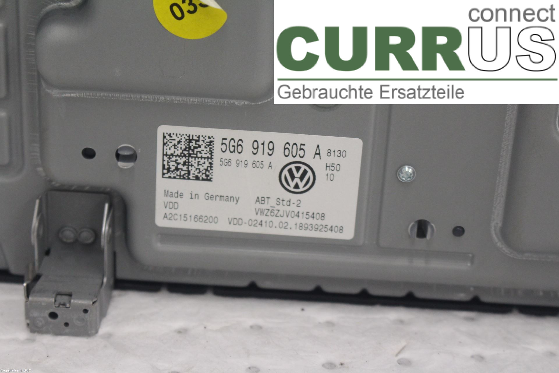 VW GOLF / E-GOLF VII   13-20 Radio CD / Multimedia panel 5NN919605A CPWA