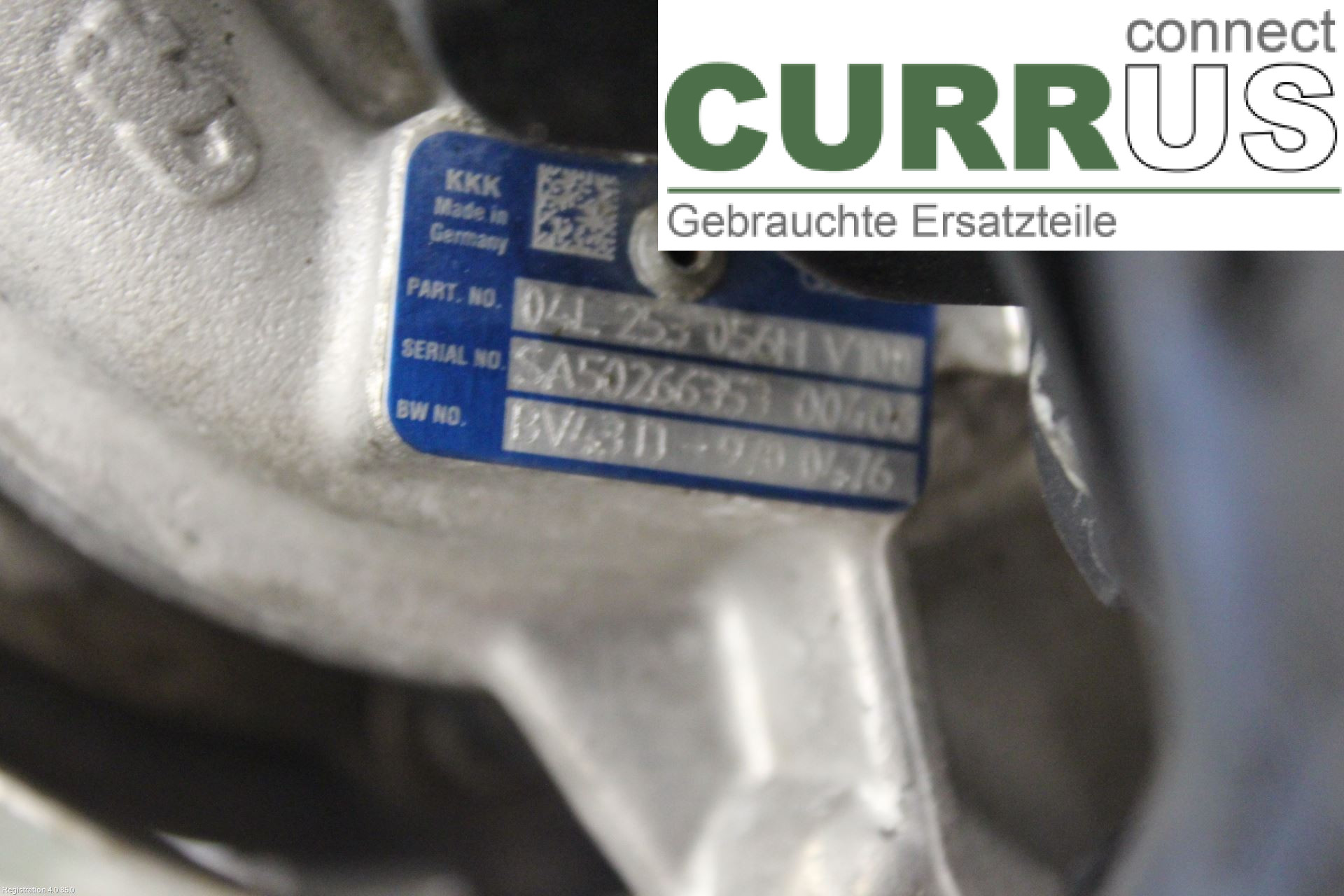 AUDI A6/S6 4G   11-18 Turbolader 04L253124 CNHA