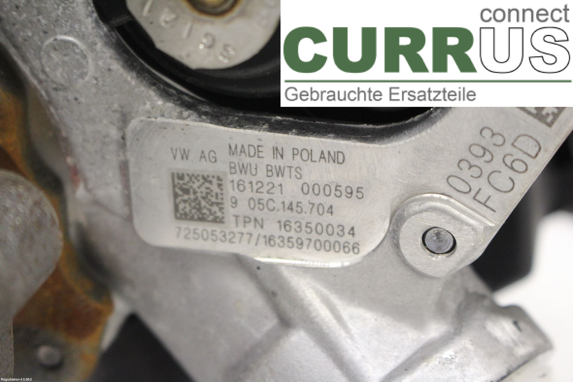 VW T-ROC  18- Turbo charger 05C145704 DLAA
