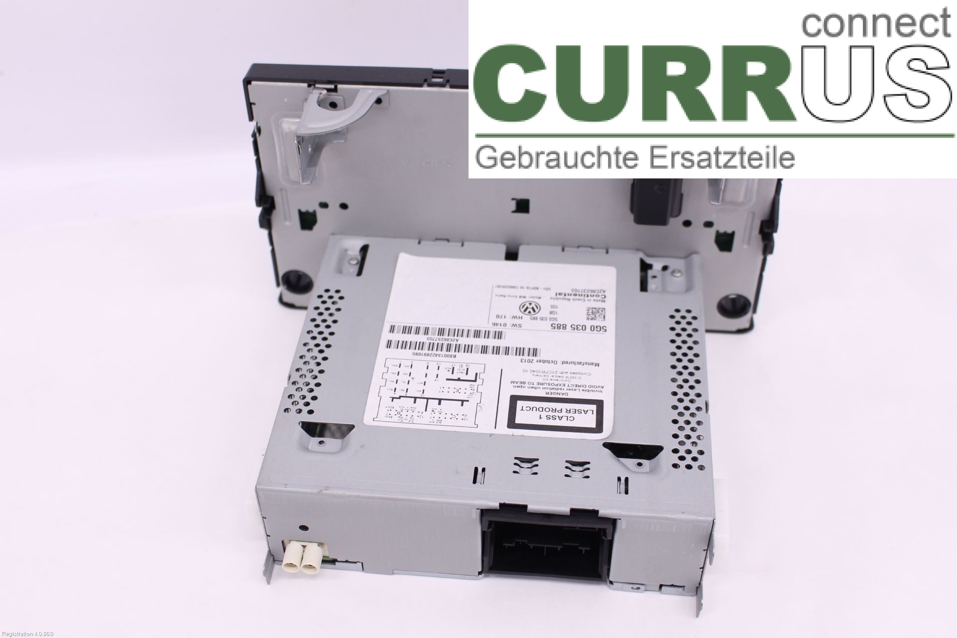 VW GOLF / E-GOLF VII   13-20 Radio CD / panel multimedialny 5G0035885 CJZA