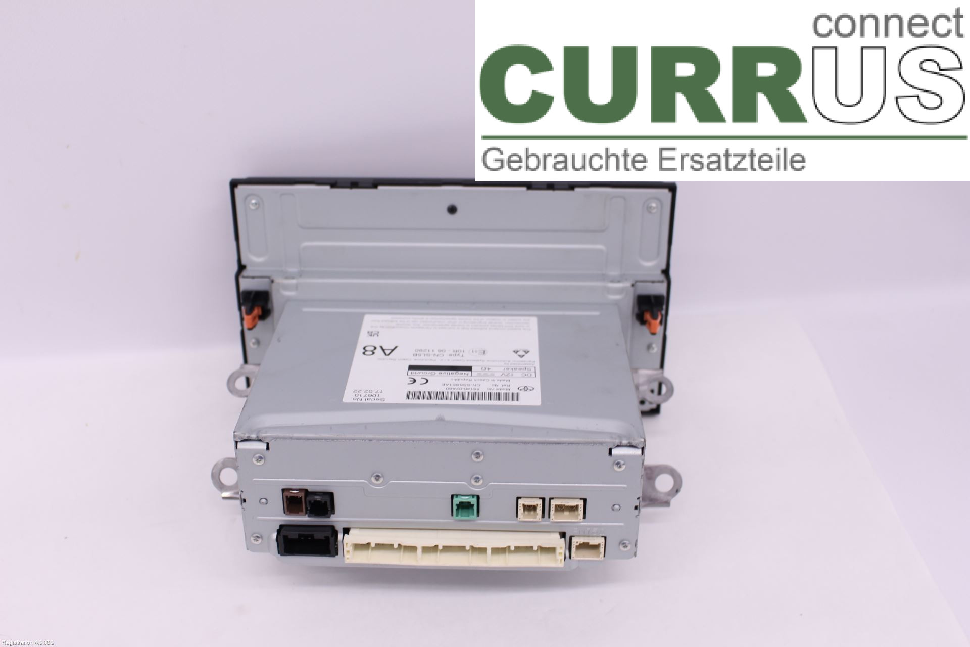 TOYOTA COROLLA 19- Radio CD / Multimedia panel 8614002A80 2ZR-FXE