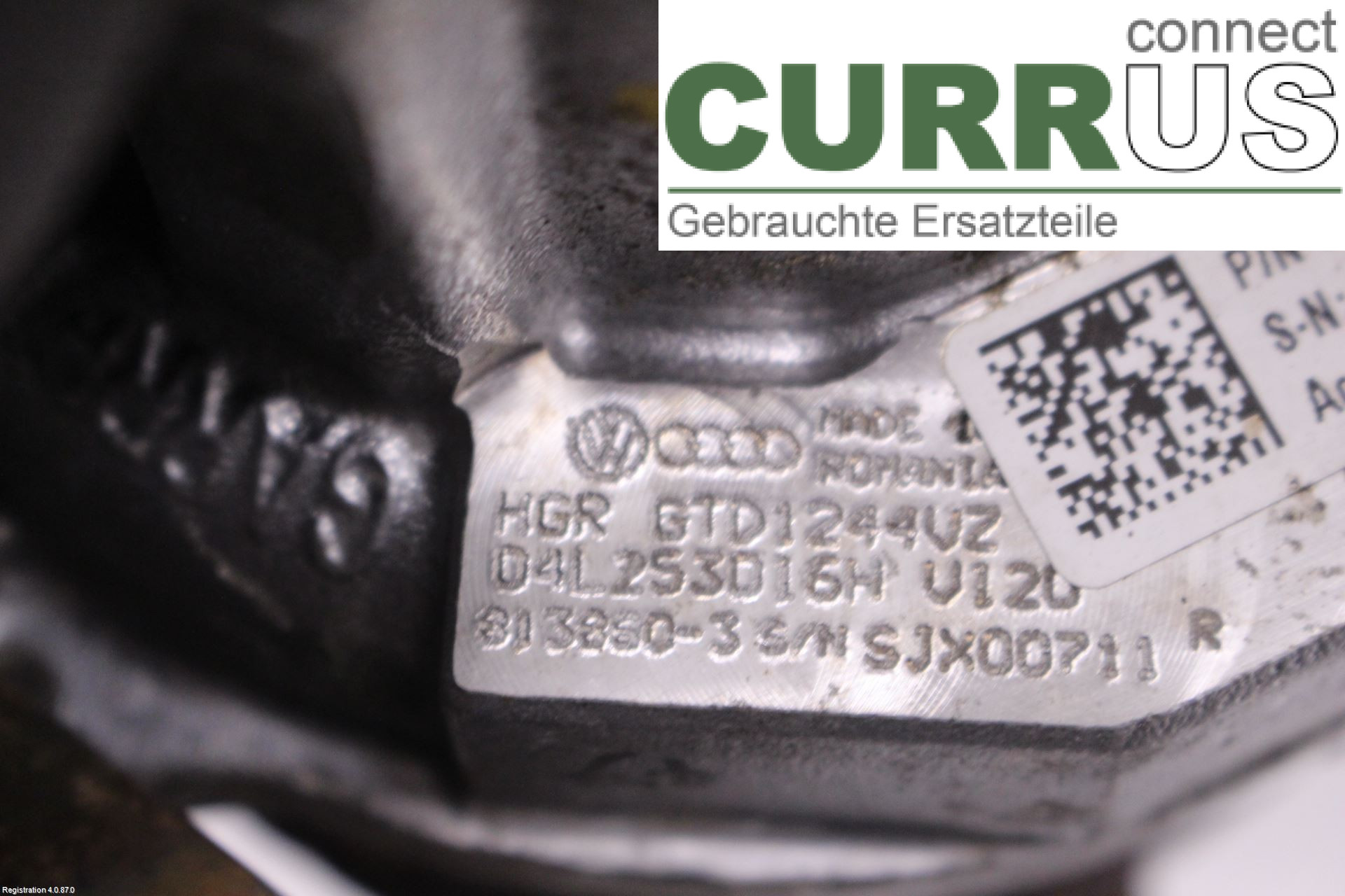 VW GOLF / E-GOLF VII   13-20 Turbo charger 04L253020S DBKA