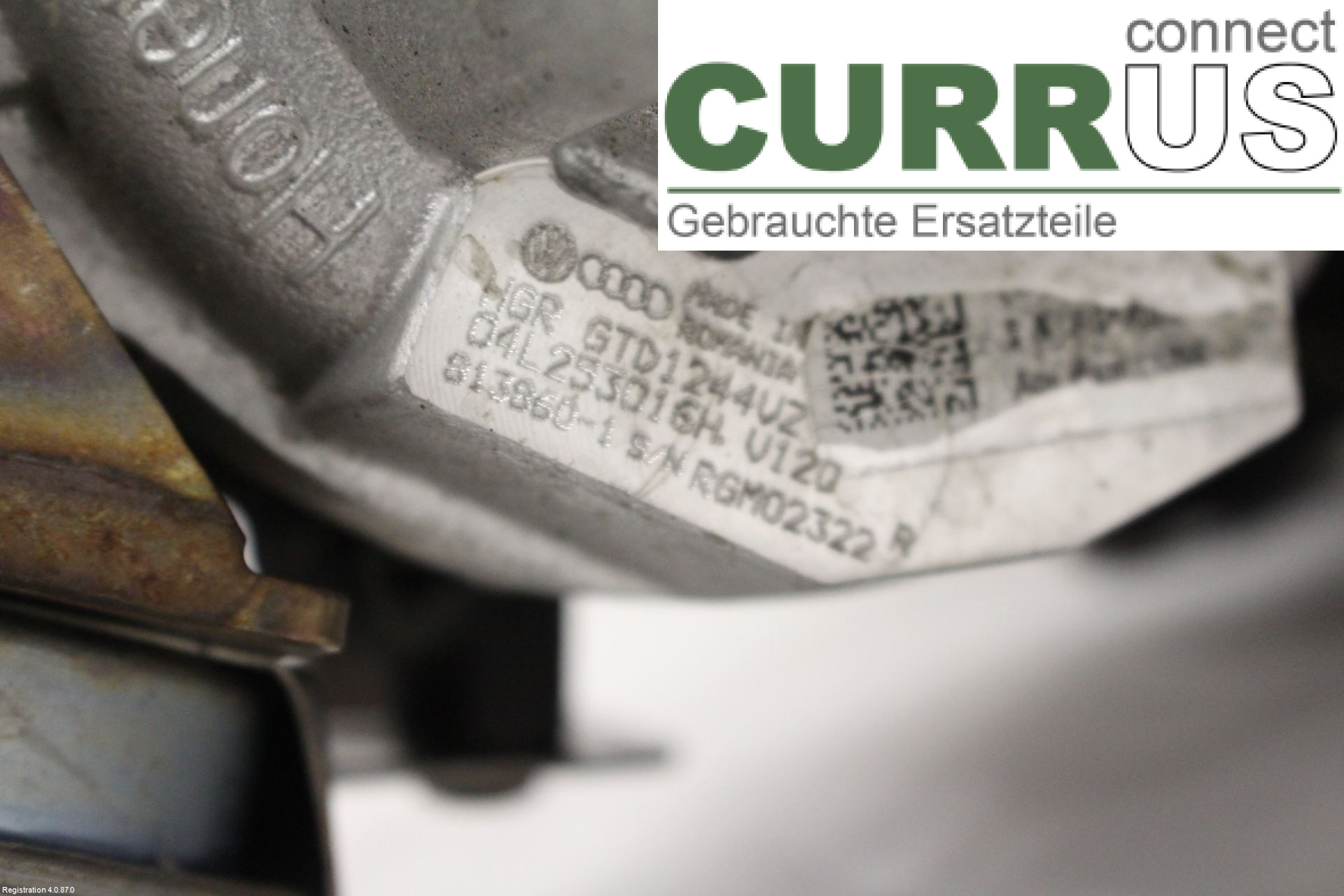 VW GOLF / E-GOLF VII   13-20 Turbo charger 04L253020S CRKB