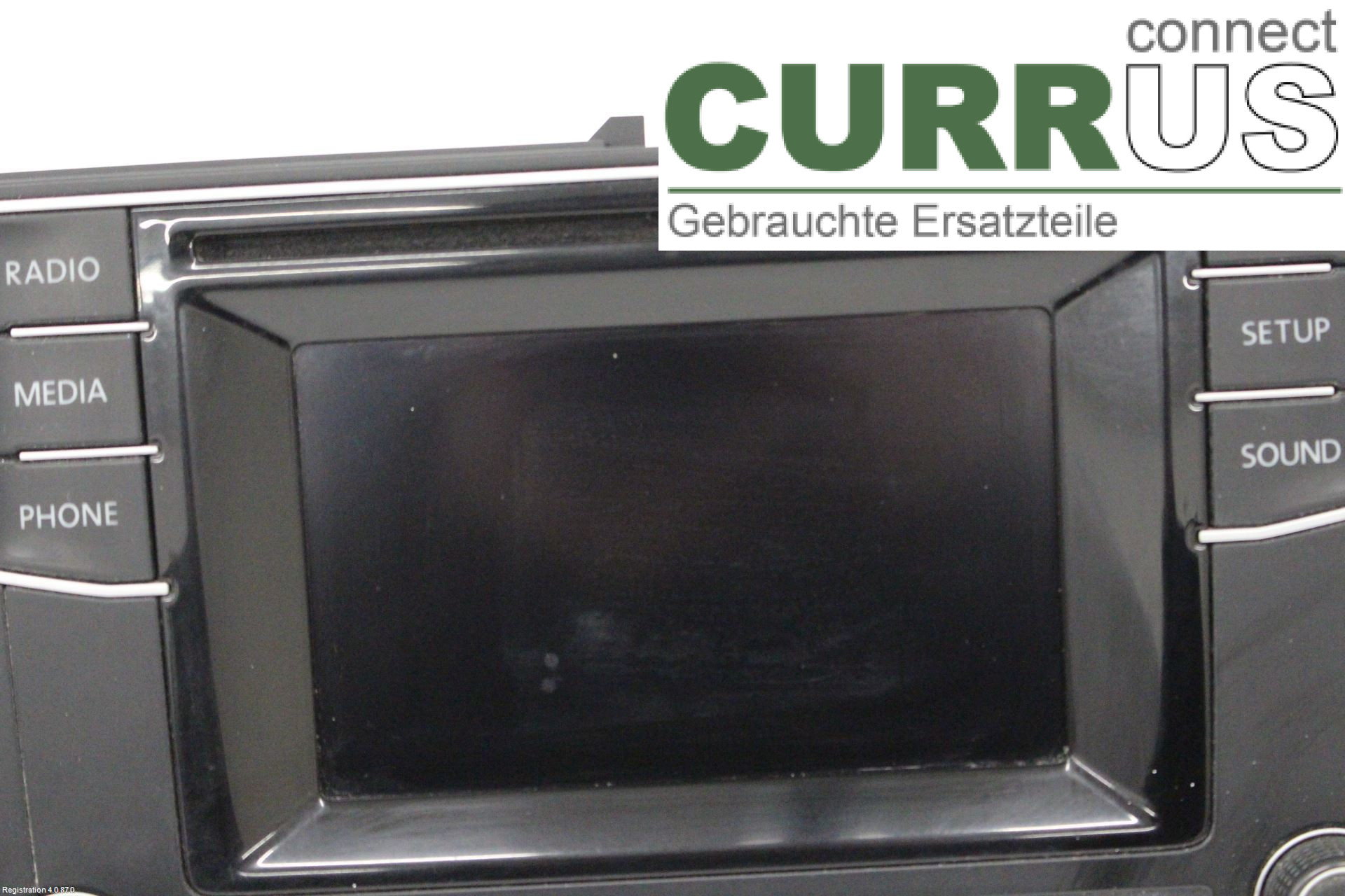 VW CADDY  16-20 Radio CD / Multimedia panel 1K8035150D DFSD