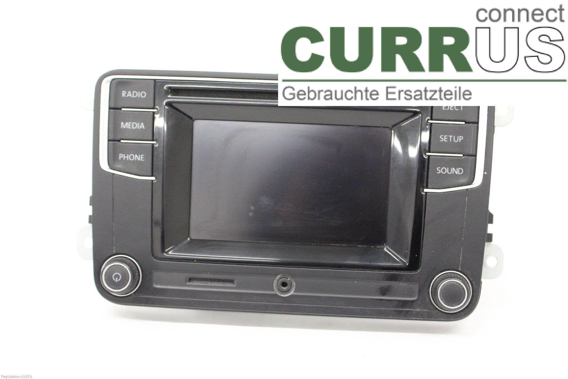 VW CADDY  16-20 Radio CD / Multimedia panel 1K8035150D DFSD