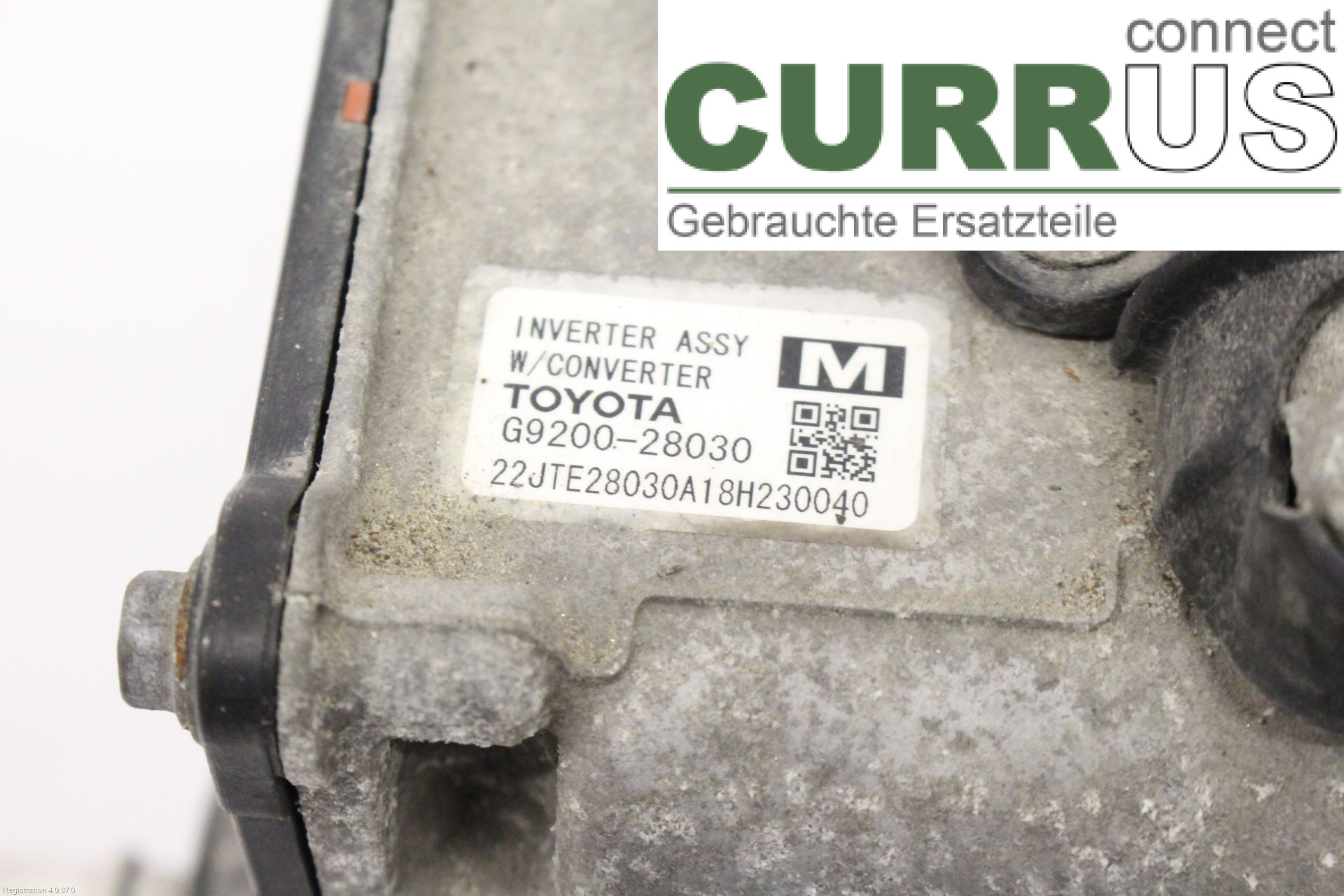 TOYOTA PRIUS+ ZVW40 12- Converter / inverter - electric G920029015 2ZR-FXE