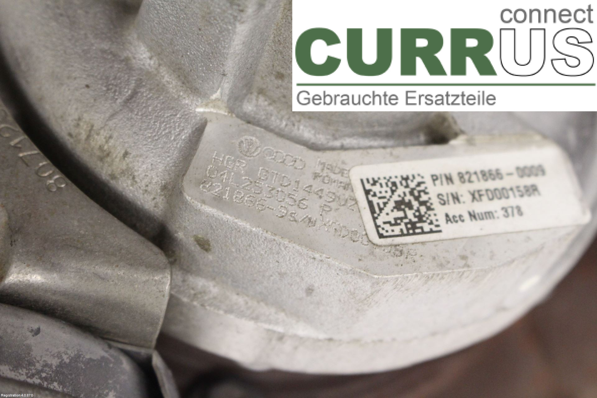 VW GOLF / E-GOLF VII   13-20 Turbolader 04L253056PX DJGA
