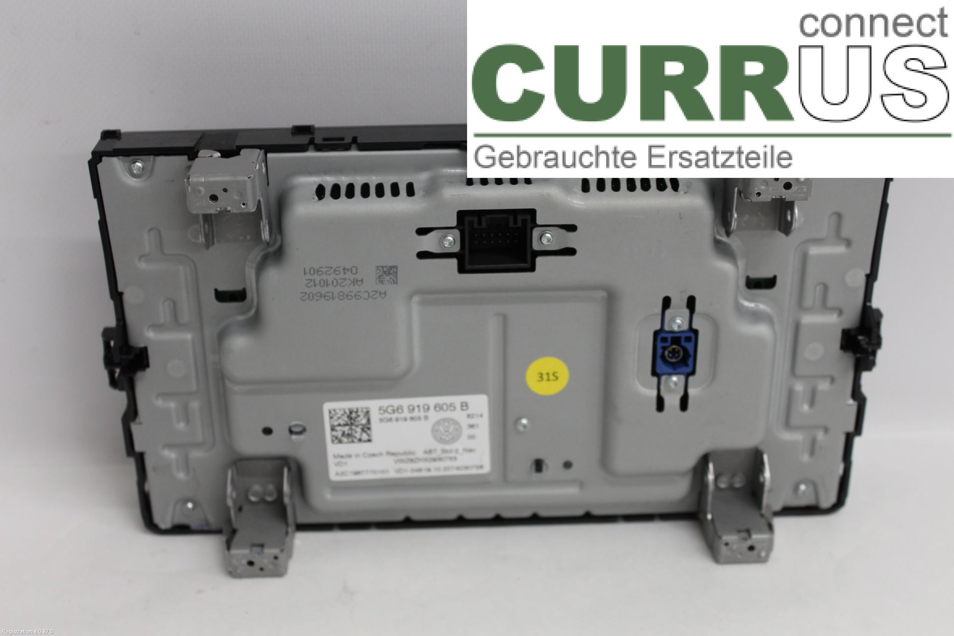 VW PASSAT  20-24 Radio CD /Multimediapanel 5NN919605B DTUA