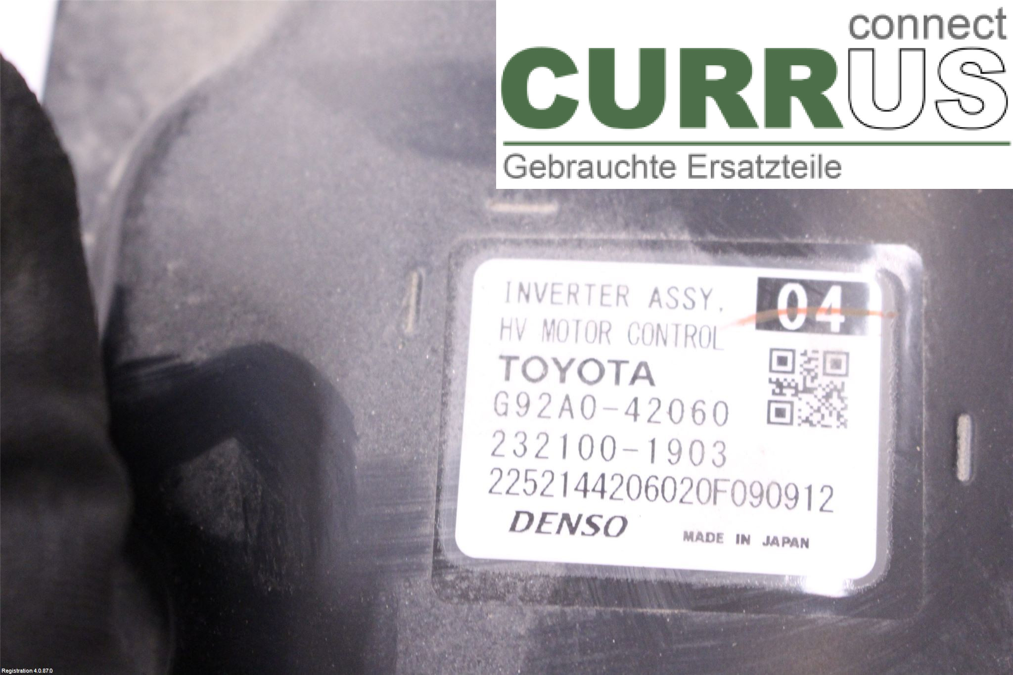 TOYOTA RAV4  19- Converter / inverter - electric G92A042070 A25A-FXS