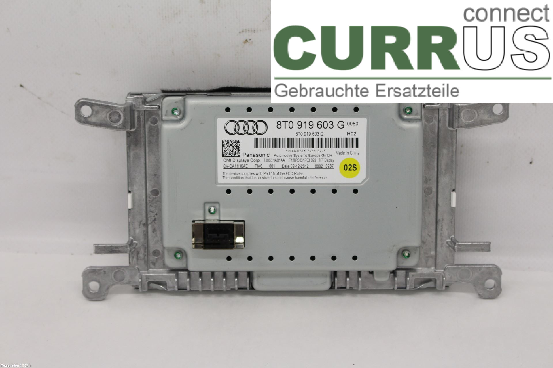 AUDI A4  12-15 car-part-types.display 8T0057603G CGLC
