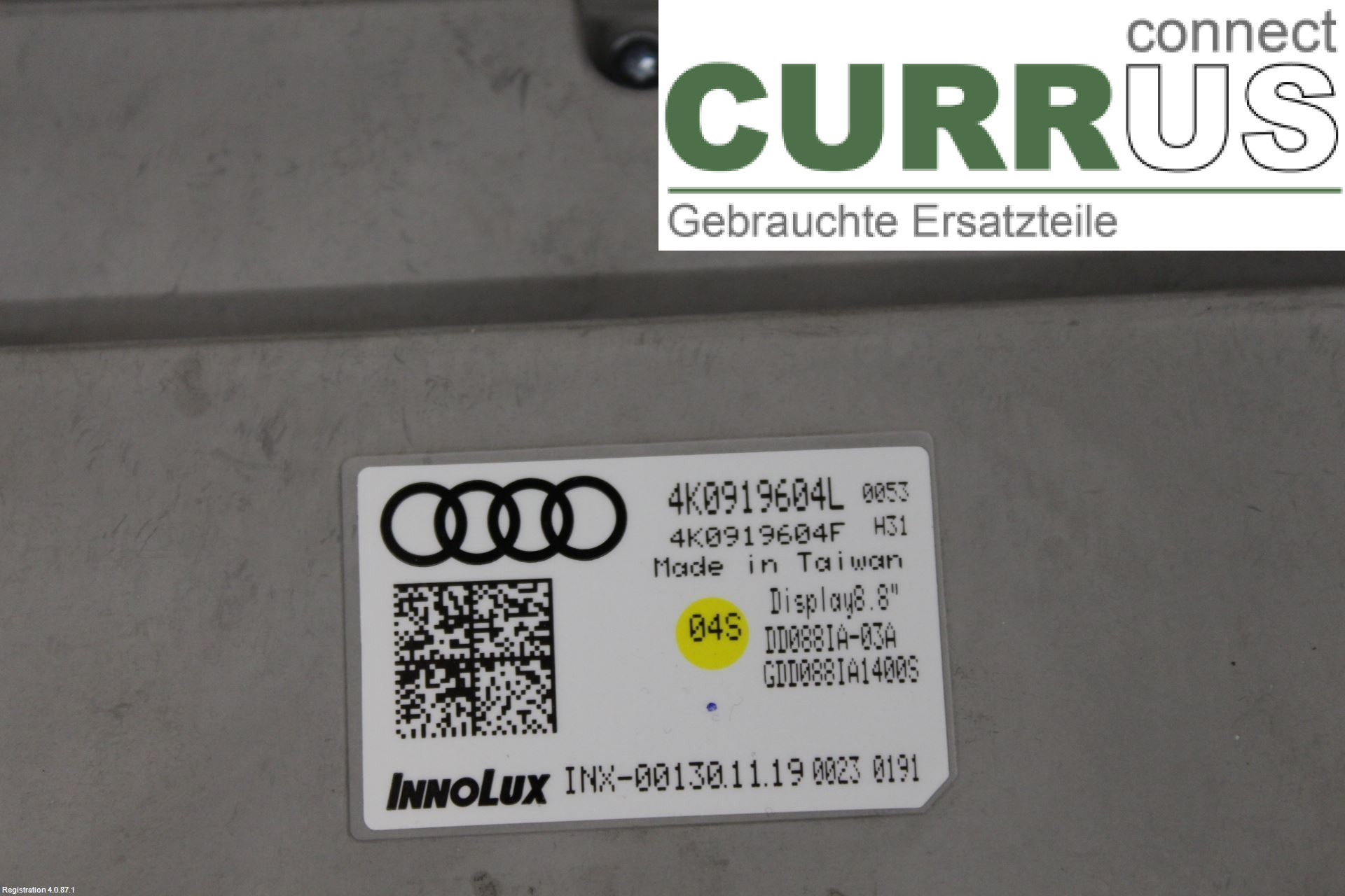 AUDI A6 F2/C8  19- car-part-types.display 4K0919604L DFBA