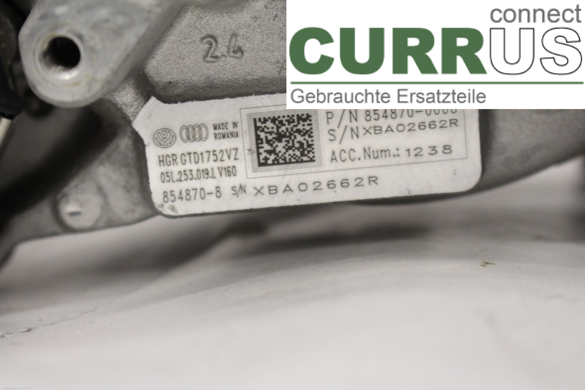 AUDI A6 F2/C8  19- Turbo charger 05L253019L DFBA