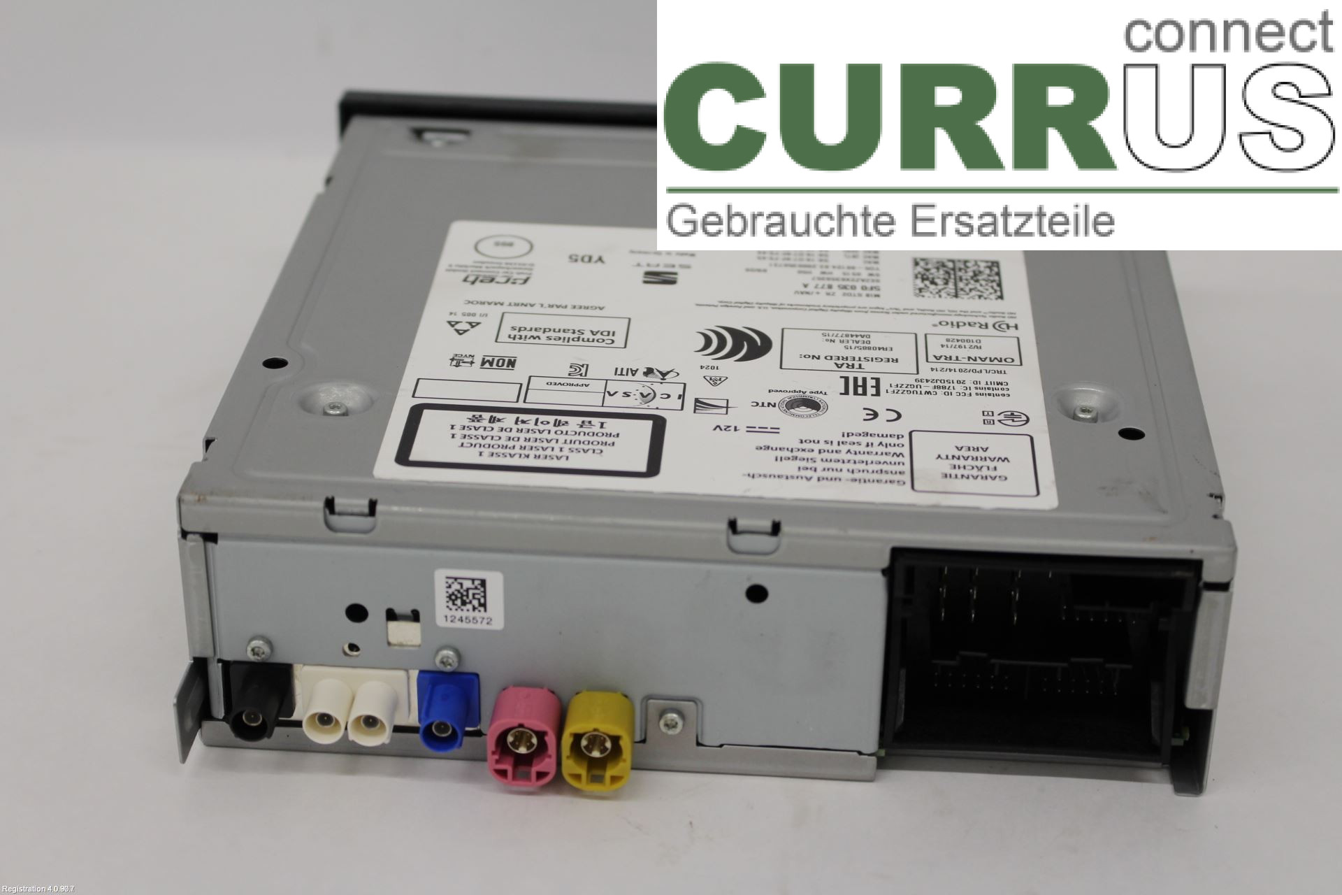 SEAT ATECA 16- Radio CD / Multimedia panel 5F0035877A DFHA