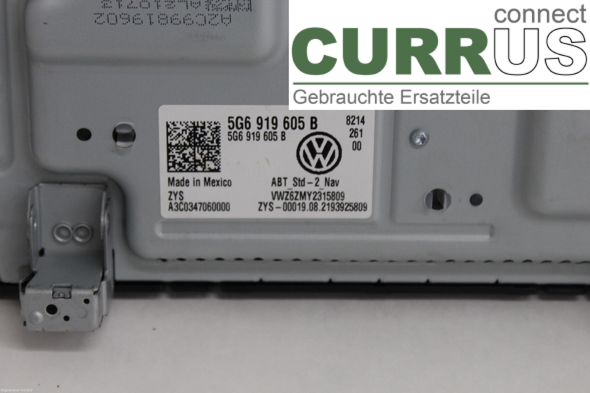 VW TIGUAN 16-24 Radio CD /Multimediapanel 5NN919605B DNNA