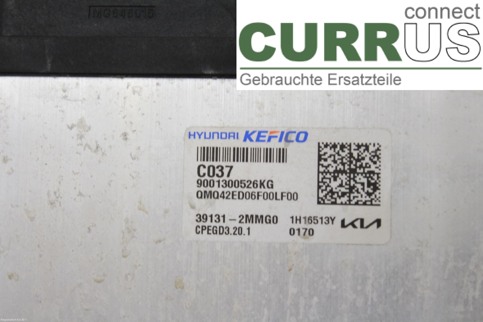 KIA SORENTO  21- Engine Control Unit (ECU) 391312MMG0 G4FT