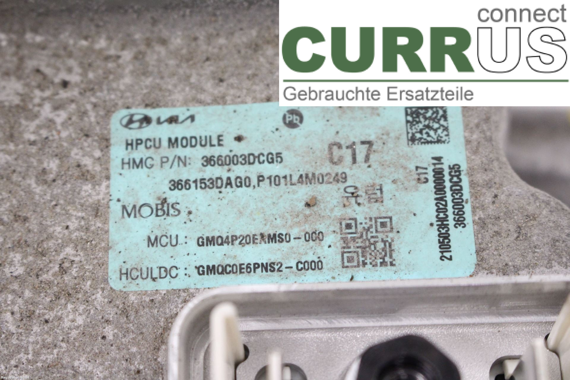 KIA SORENTO  21- Power distribution controller 366003DCG5 G4FT