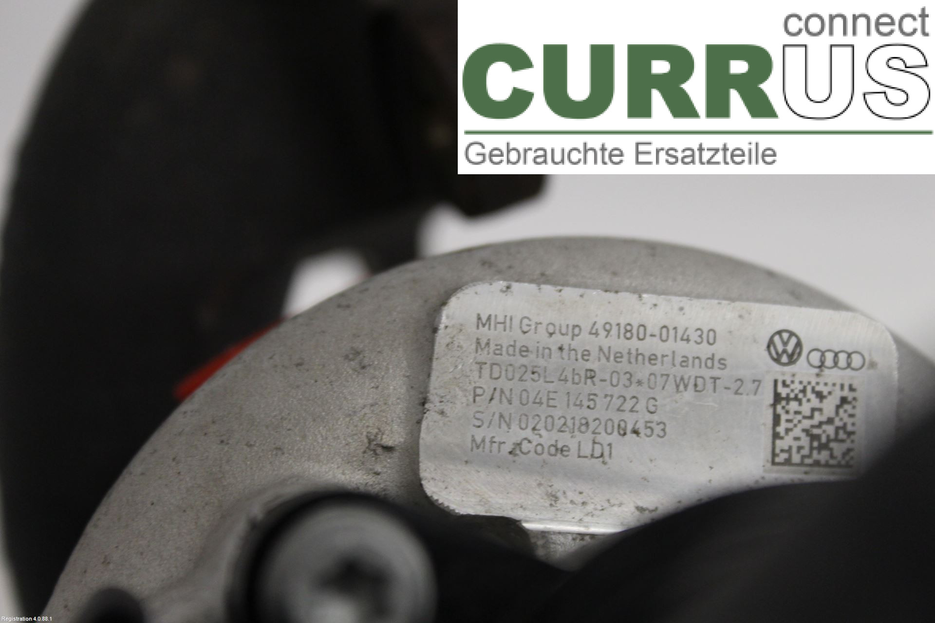 VW TIGUAN 16-24 Turboladdare 04E145722GCX CZDA