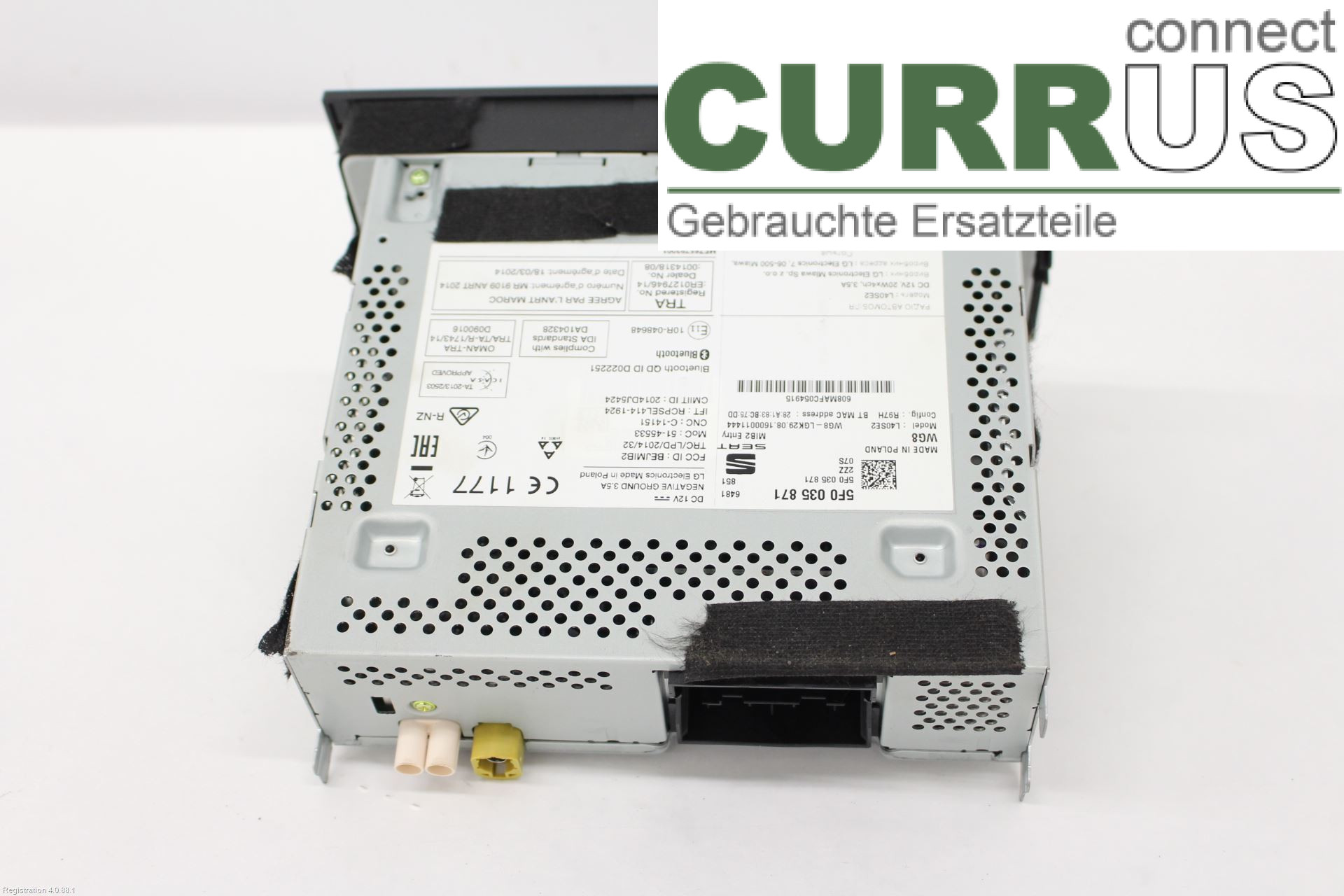 SEAT LEON   13-20 Radio CD / Multimedia panel 5F0035871 CYVB