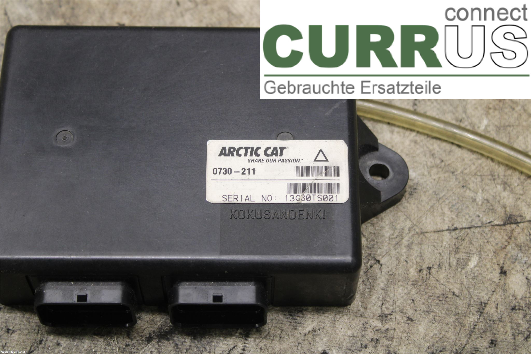 Motorens styreenhed (ECU) 0730211 
