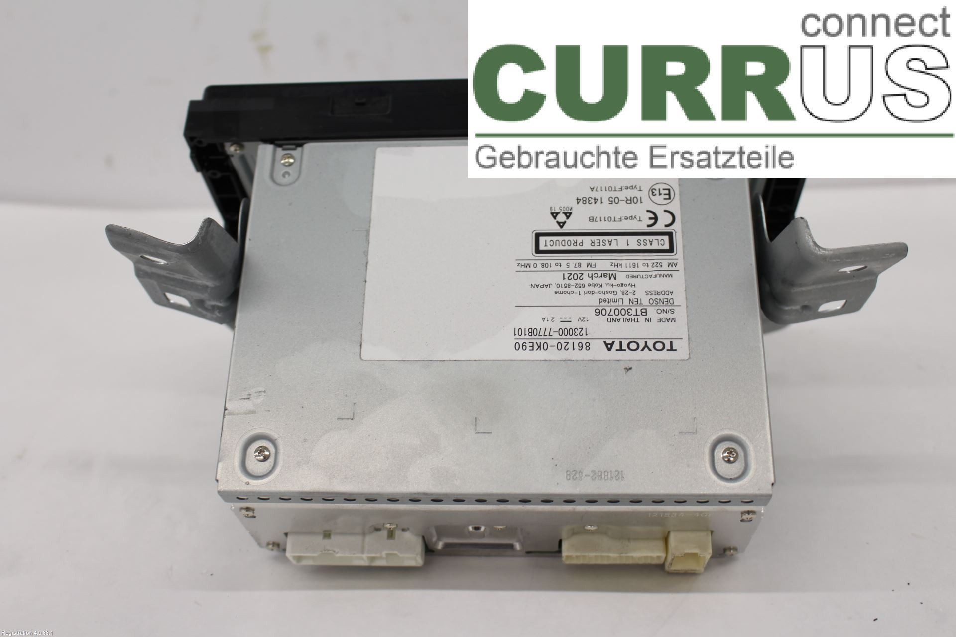 TOYOTA HILUX  16- Radio CD / Multimedia panel 861200KE90 2GD-FTV