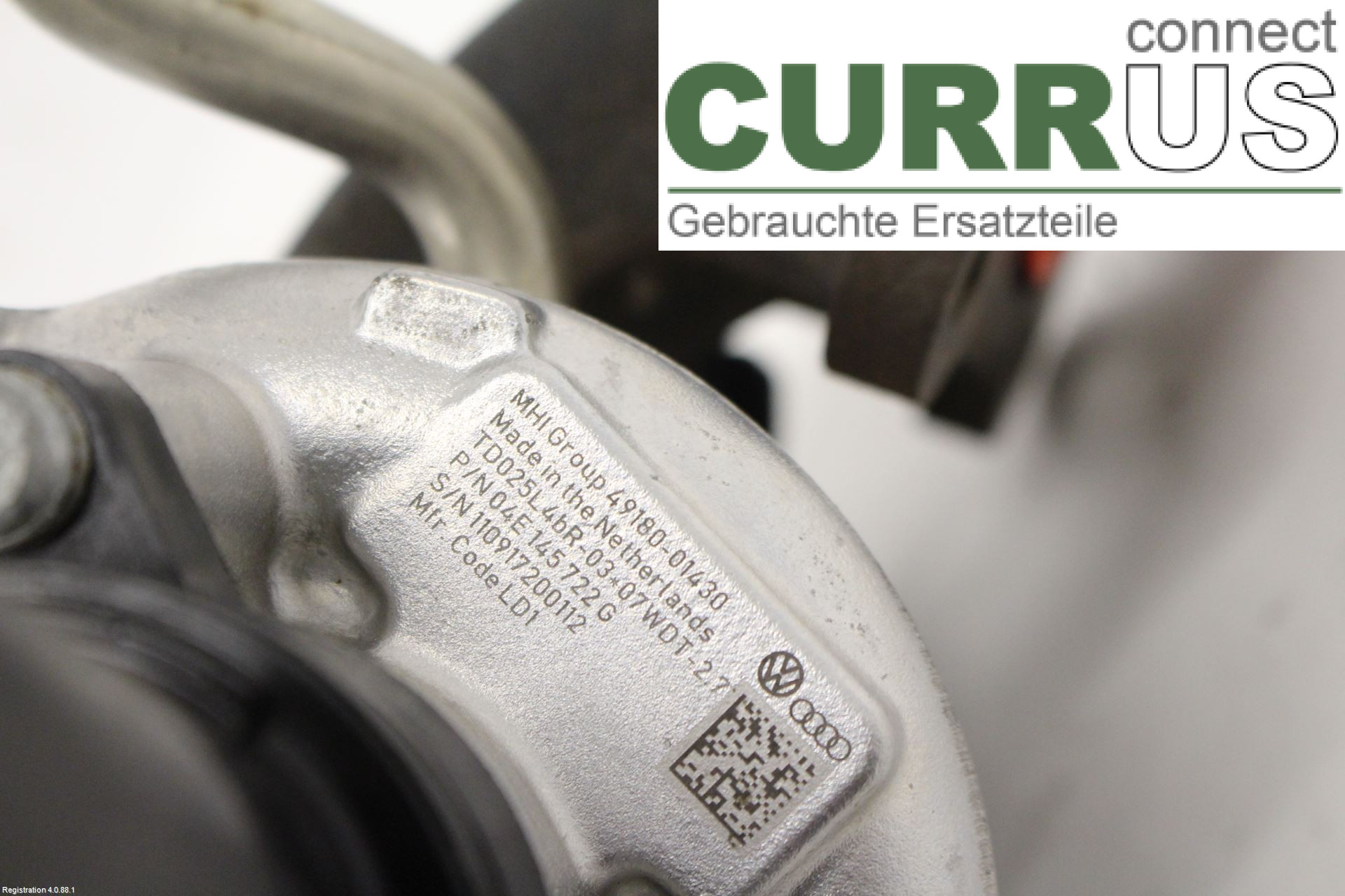 VW TIGUAN 16-24 Turboladdare 04E145722GX CZDA