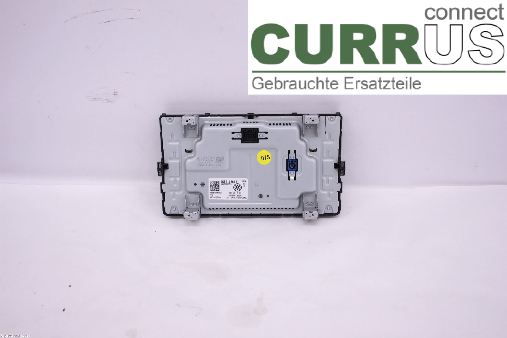 VW TIGUAN 16-24 Radio CD / Multimedia panel 5NN919605B DTUA