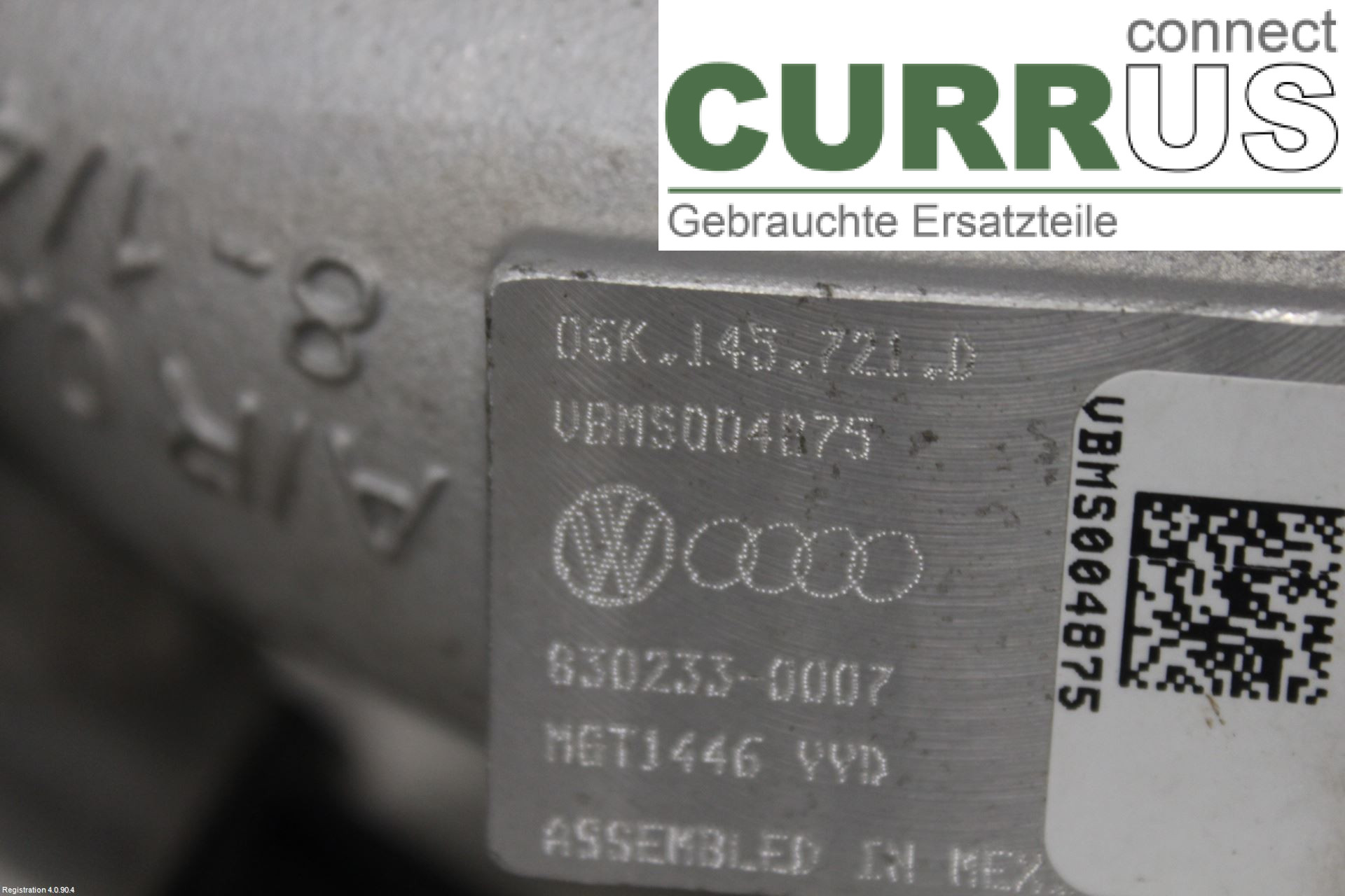 VW PASSAT  15-19 Turbo charger 06K145721P DDSA