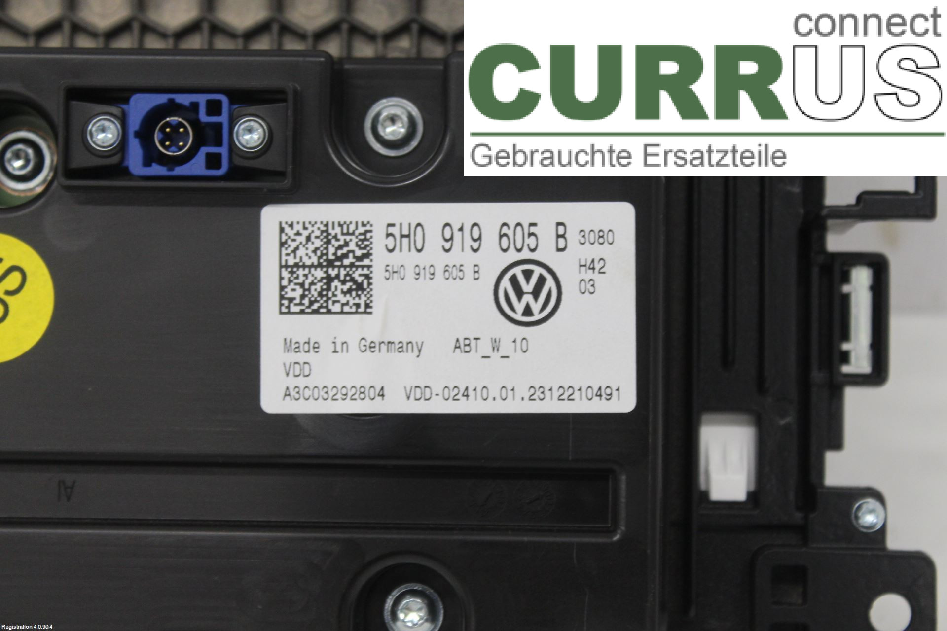 VW GOLF/E-GOLF VIII  20- car-part-types.display 5H0919605B DPBA