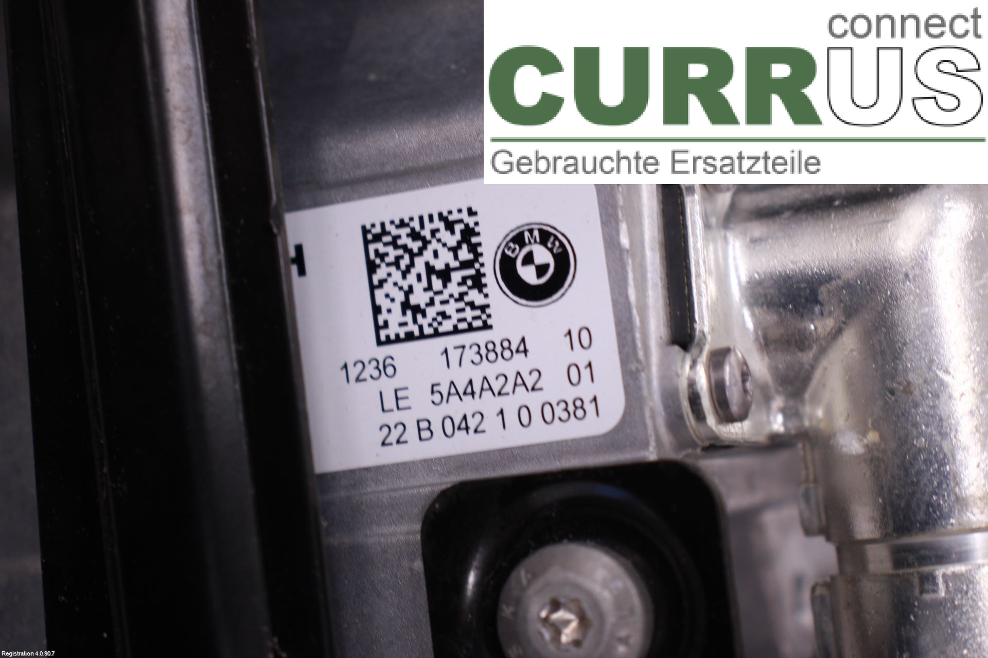 BMW 5 G30/G31/f90  17-23 Controller til strømfordeling 12365A4A2A2 B48-B20A