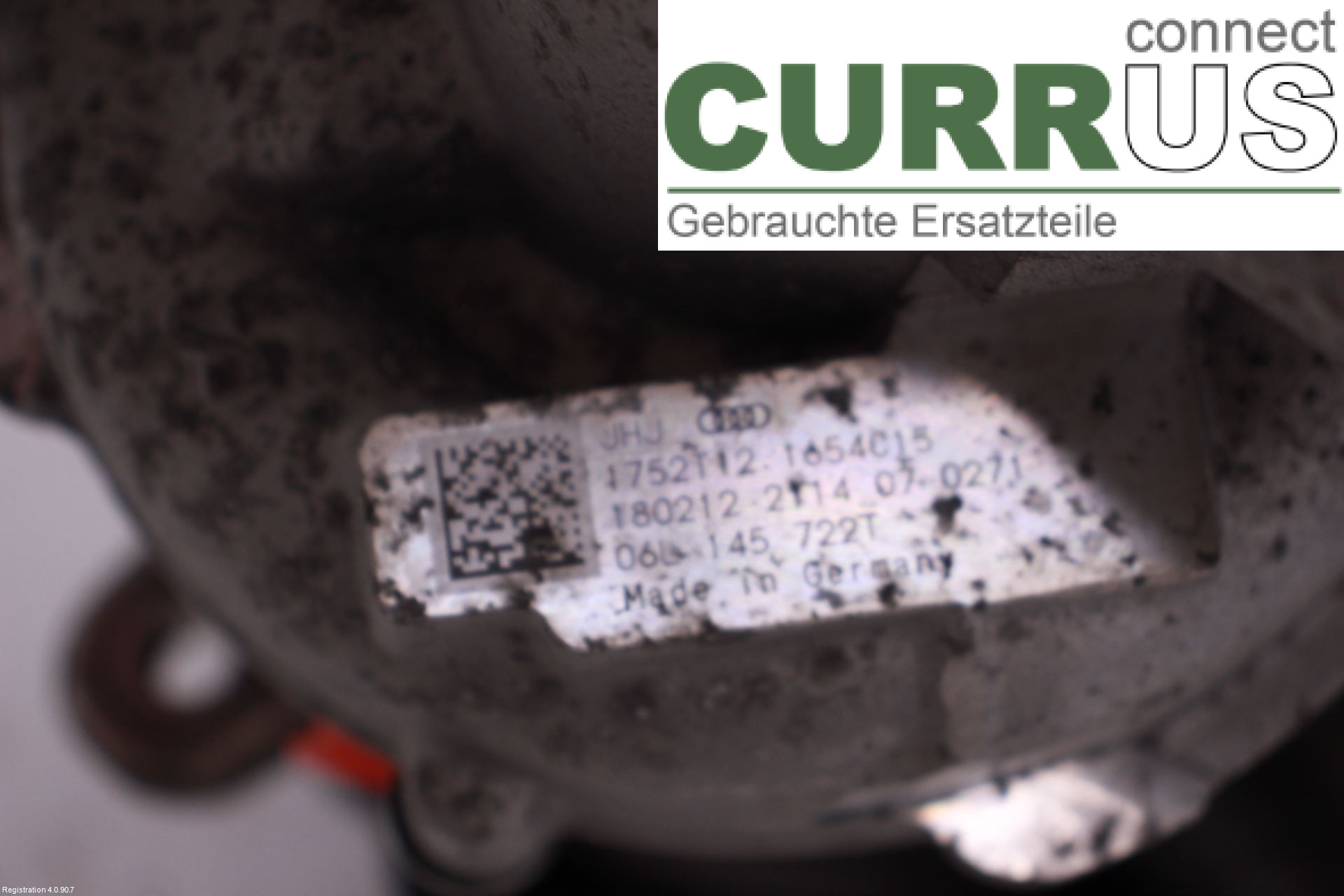 AUDI A4 ALLROAD   17- Turbo charger 06L145874EX DDWA