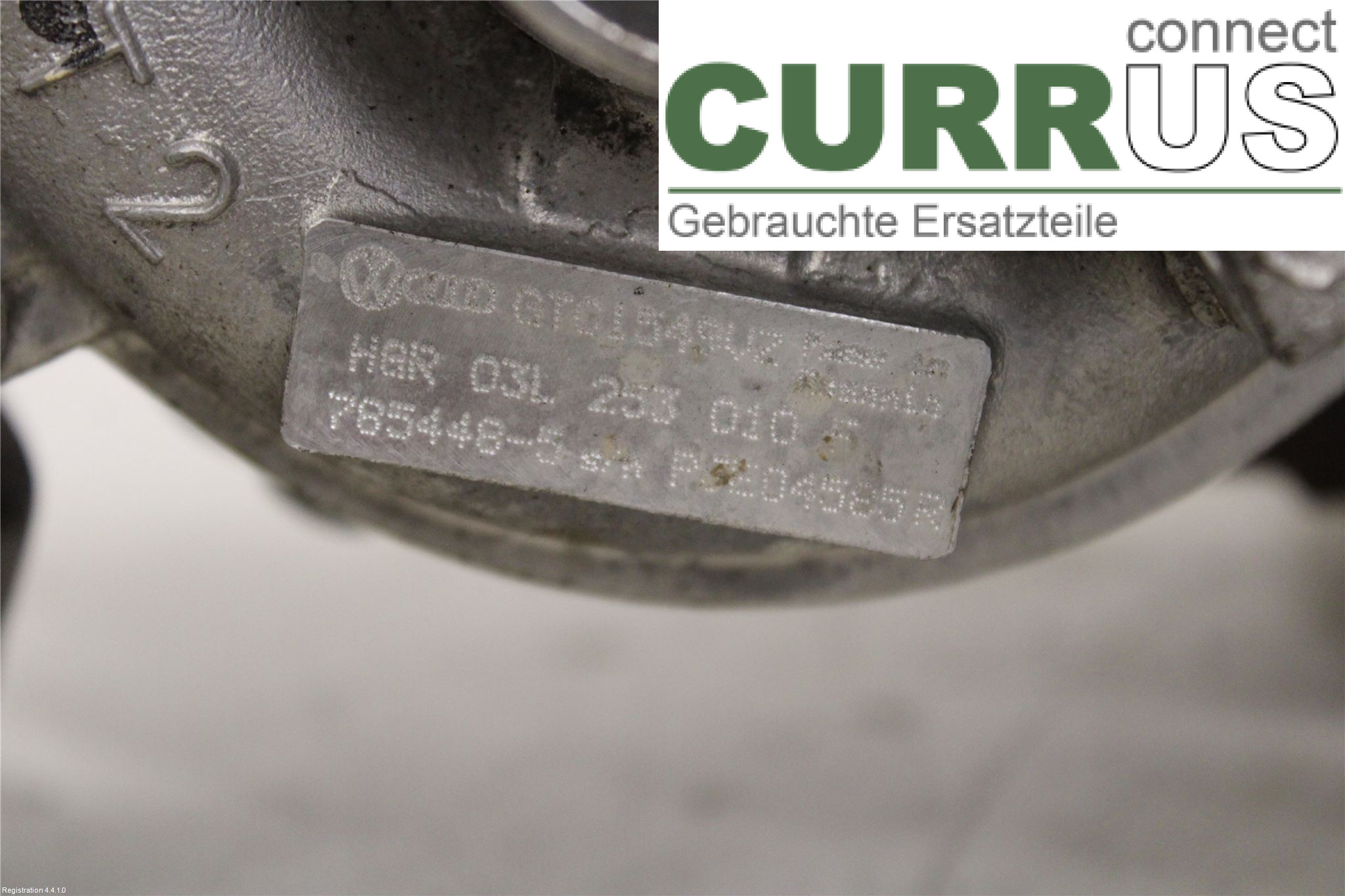 VW PASSAT  11-14 Turbo charger 03L253010FX CFGB