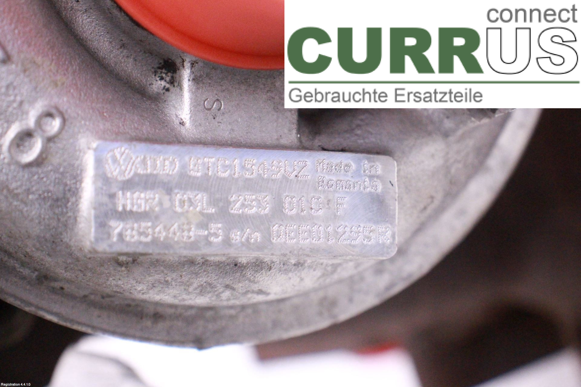 VW PASSAT  11-14 Turbo charger 03L253010FX CFGC