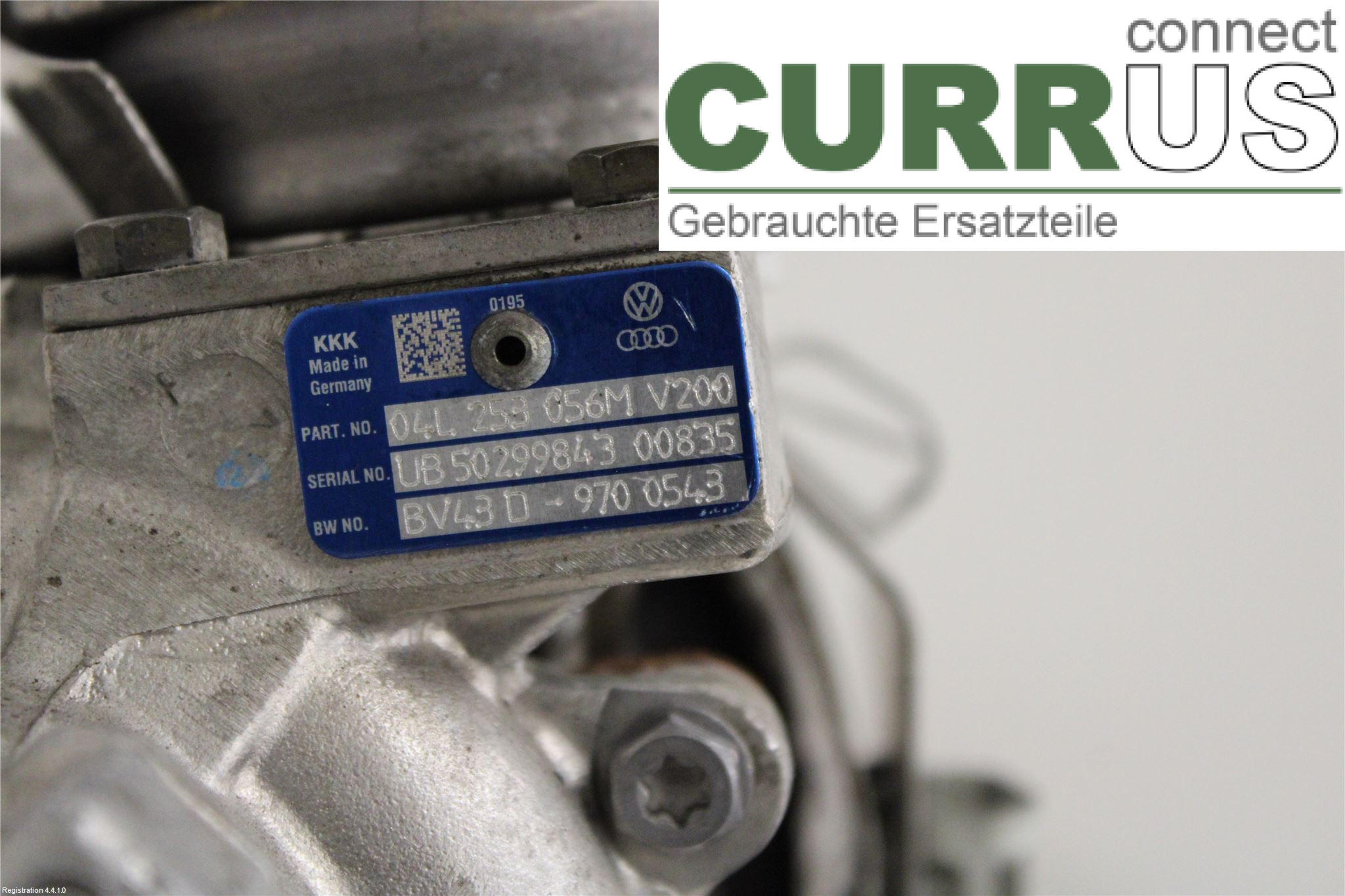 VW PASSAT  15-19 Turbo charger 04L253124AX DFHA