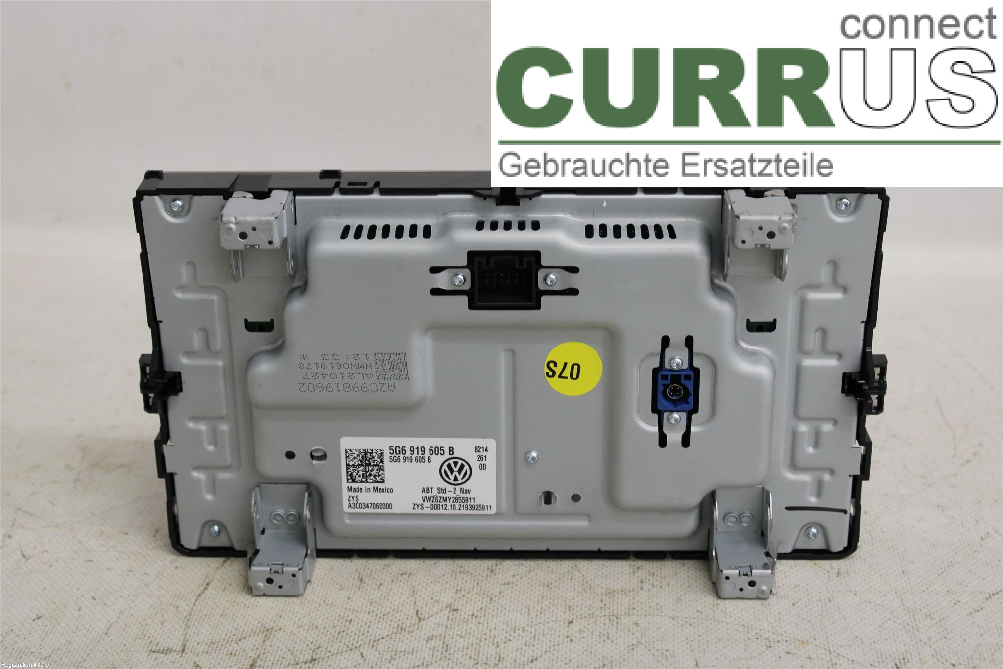 VW TIGUAN 16-24 Radio CD / Multimedia panel 5NN919605B DTUA