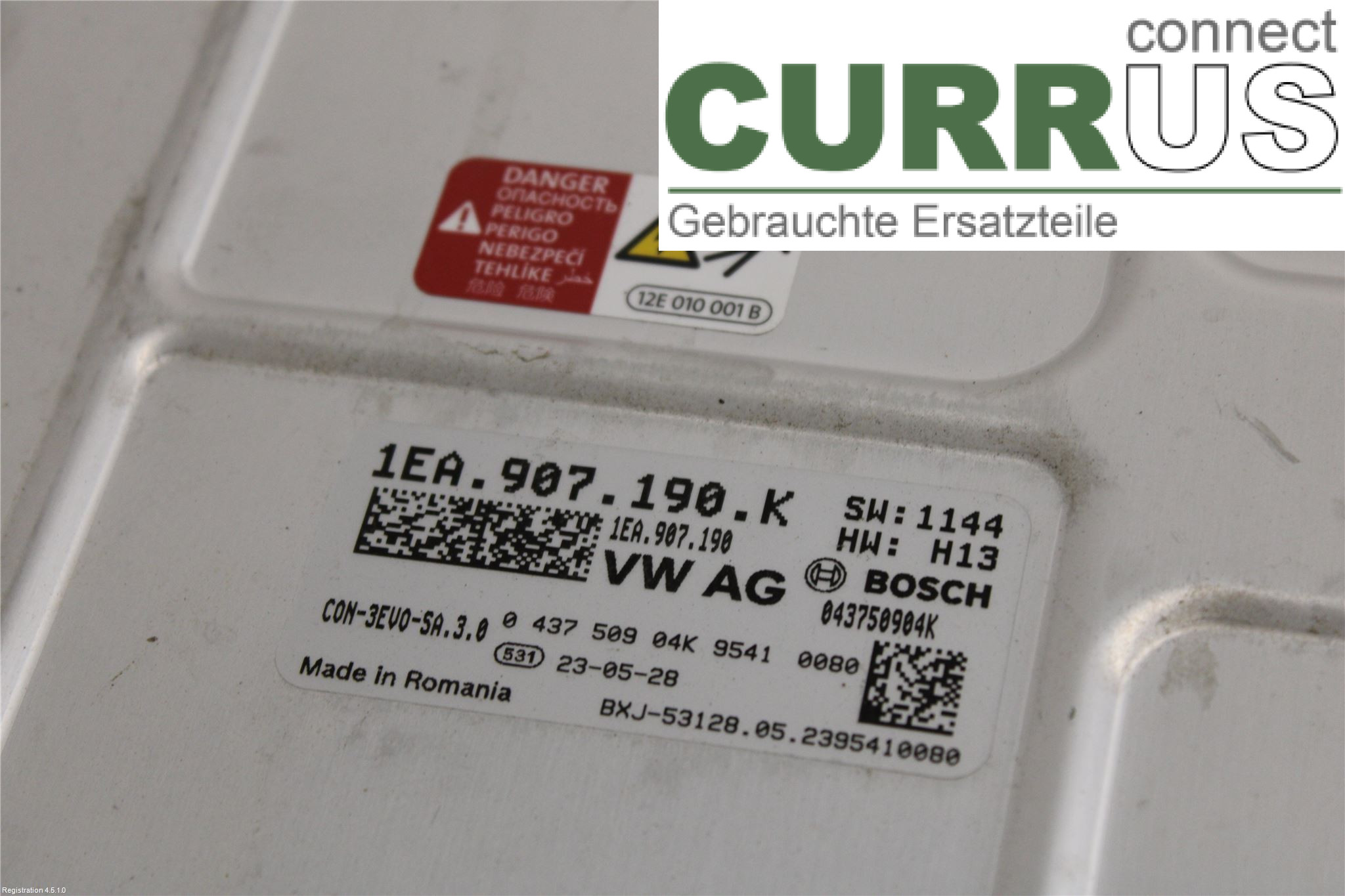 SKODA ENYAQ iV  21- Umrichter / Inverter - elektrisch 1EA907190K EBL1