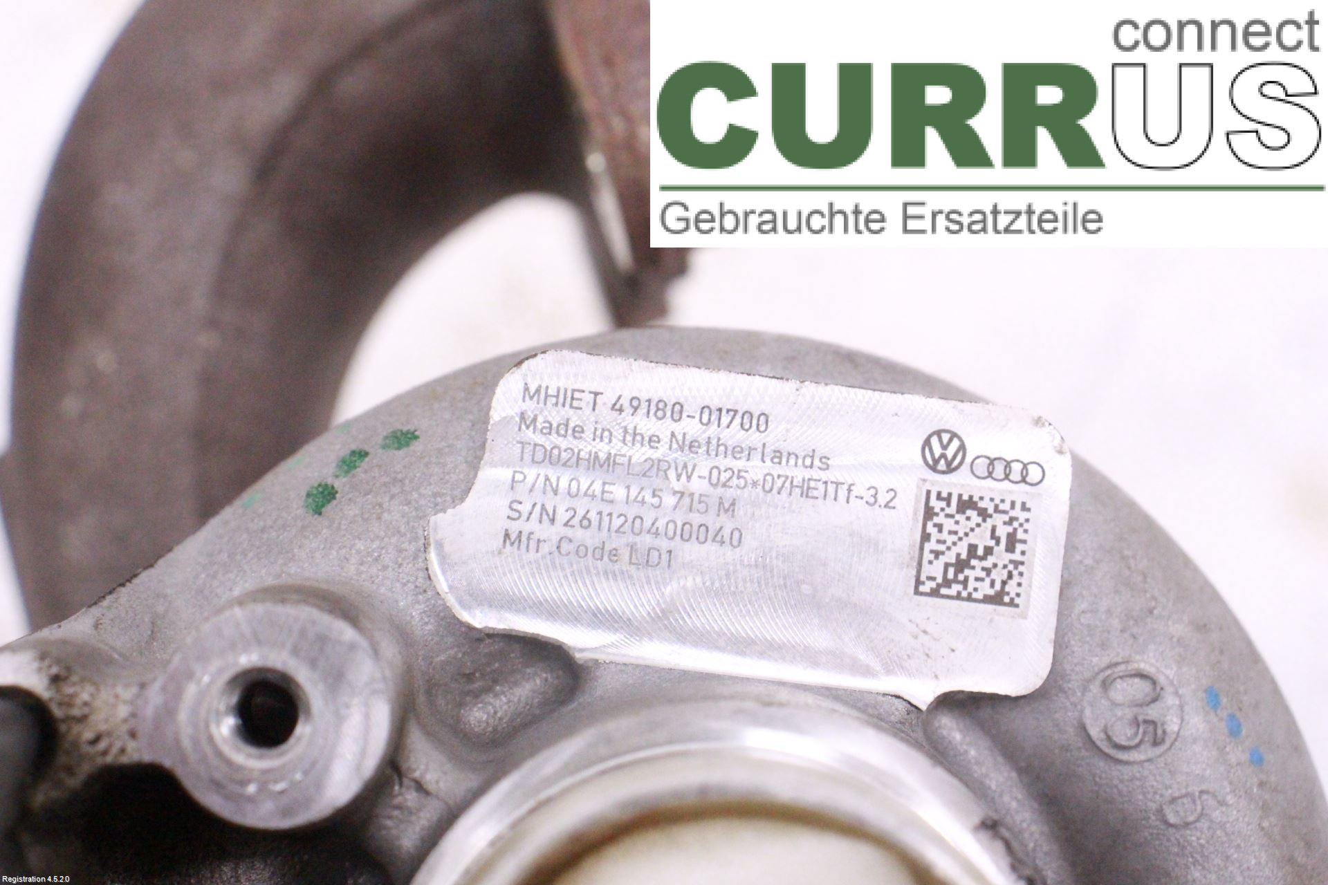 SKODA SUPERB 16-24 Turbocompresseur 04E145873P DGEB