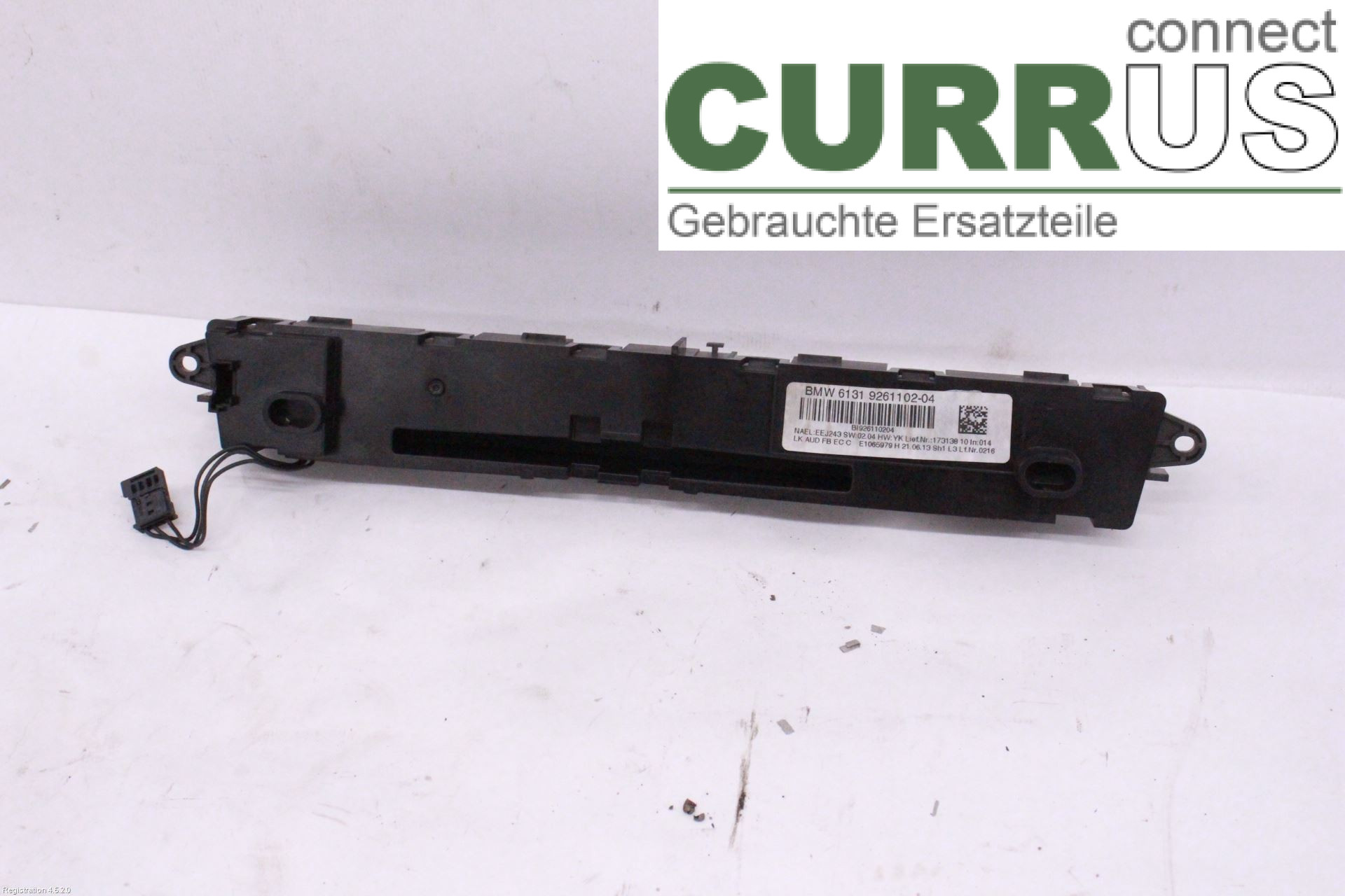 BMW 3 F30/F31/F80    12-19 Radio CD / Multimedia panel 61316832880 N47-D20C