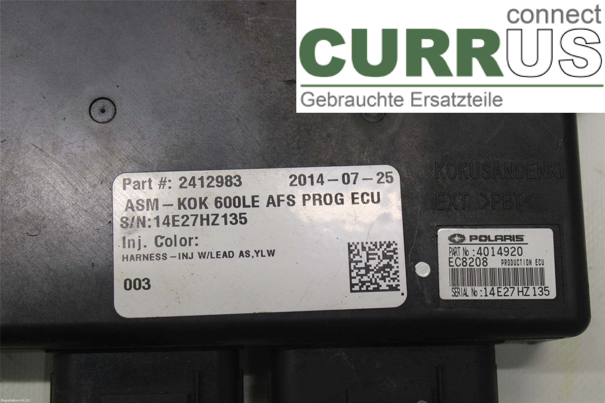  Engine Control Unit (ECU) 4014920 