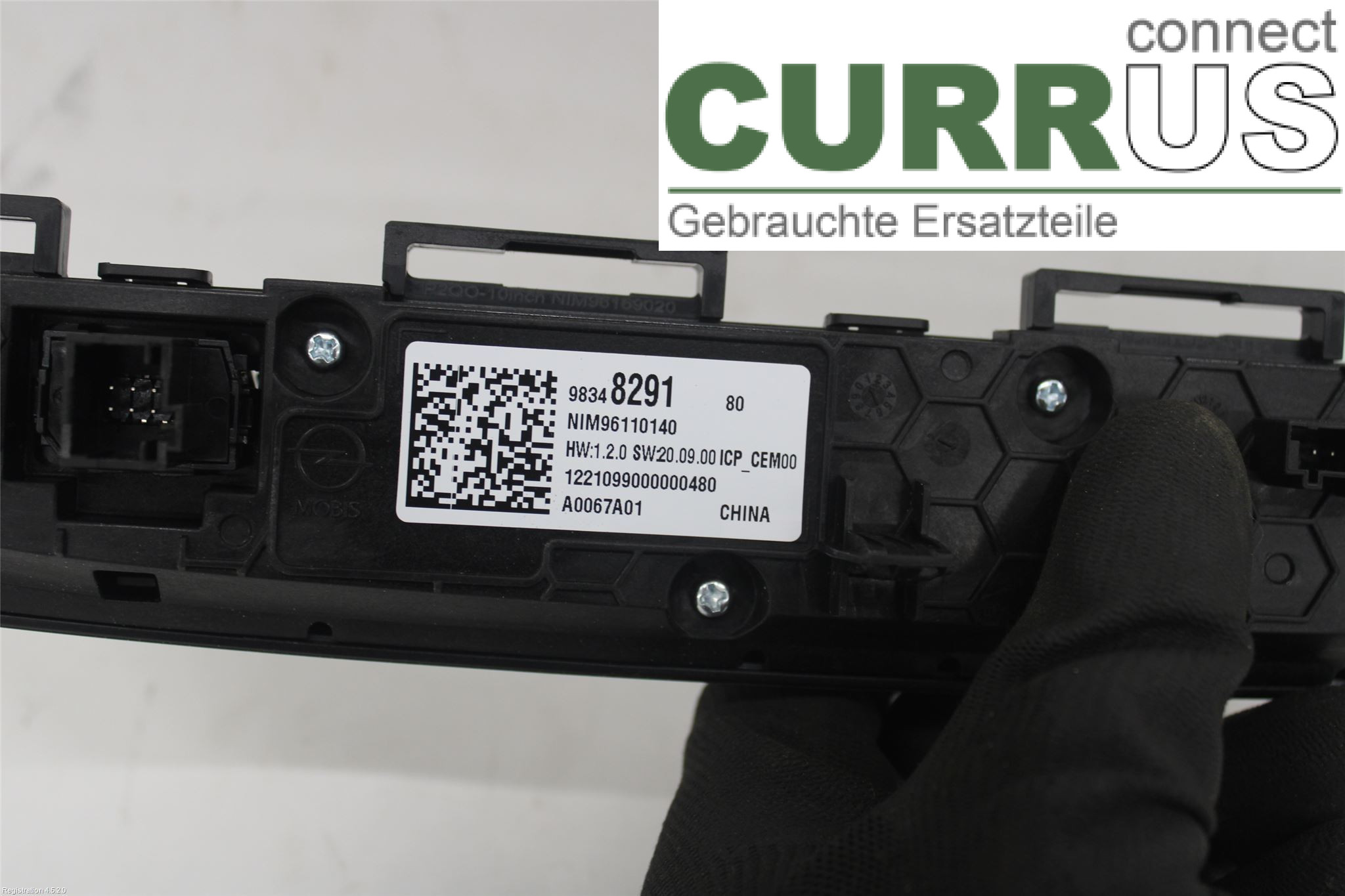 OPEL MOKKA  21- Radio CD / Multimedia panel  F12XHT