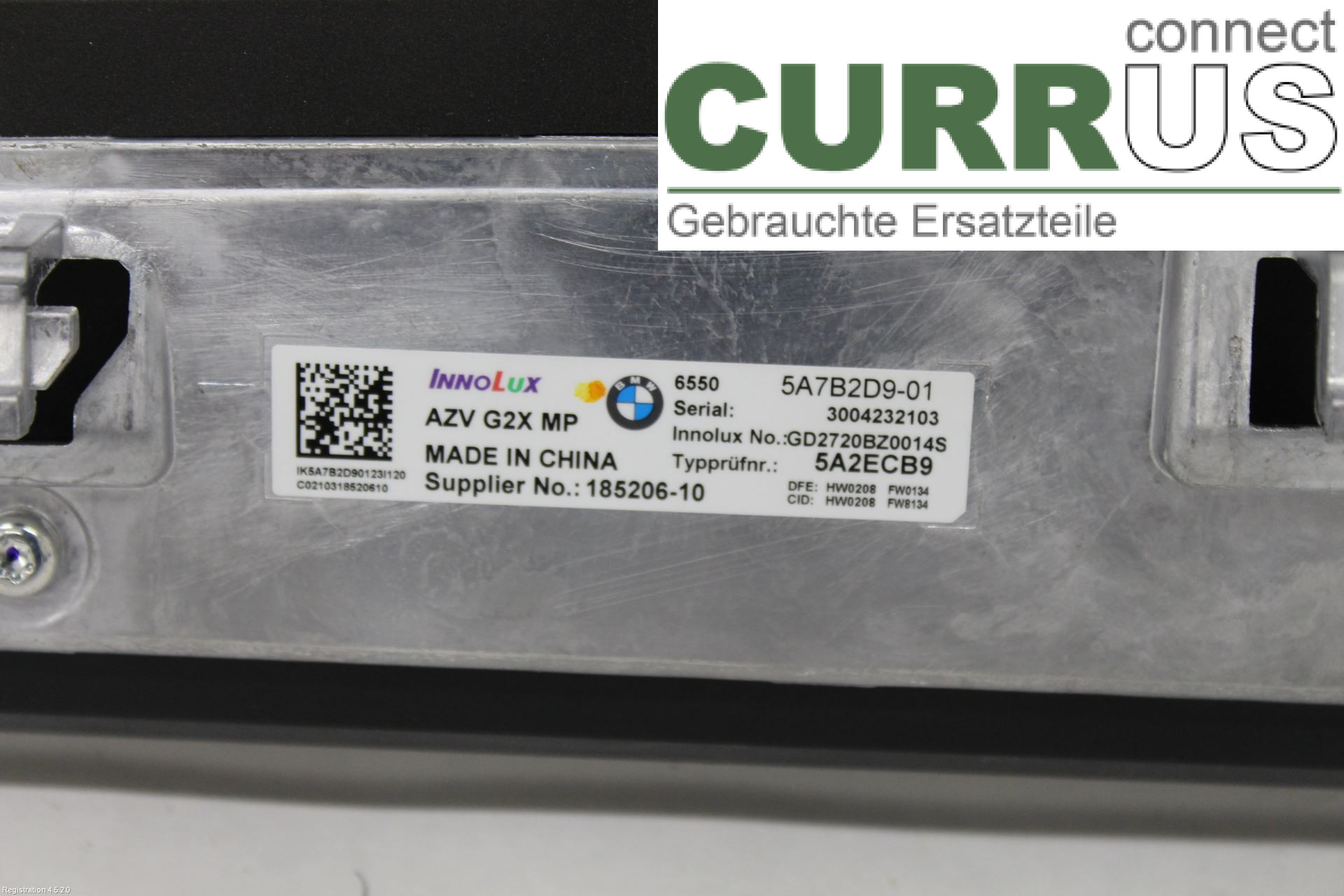 BMW 4/ i4 G26 GRAN COUPE 21- car-part-types.display 65505A7B2D9 XE2
