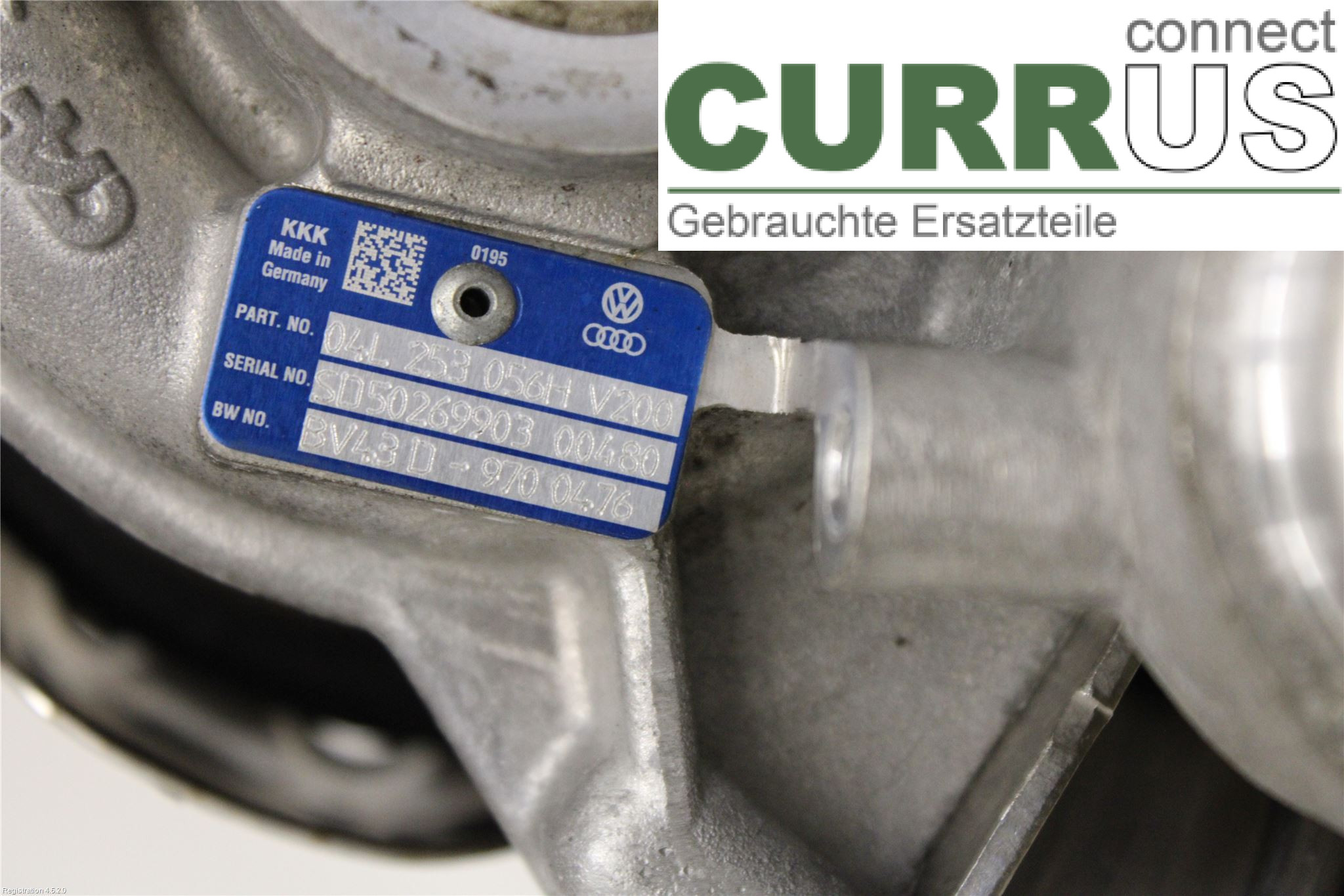 AUDI A6/S6 4G   11-18 Turbolader 04L253124 CNHA
