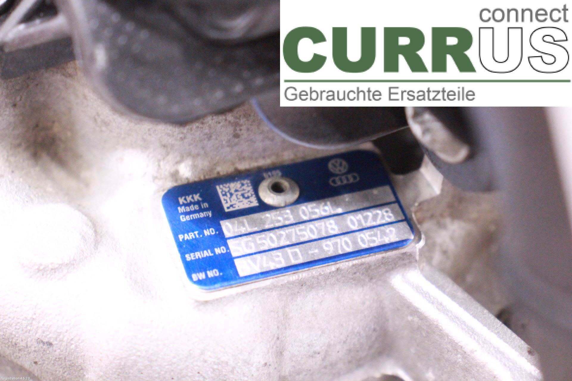 AUDI A4/S4  B9 16-19 Turbolader 04L253124 DETA