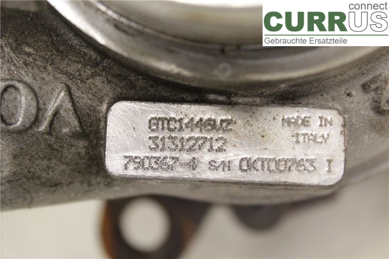 VOLVO V50      08-12 Turbo charger 36012381 D5204T5 D3 2.0
