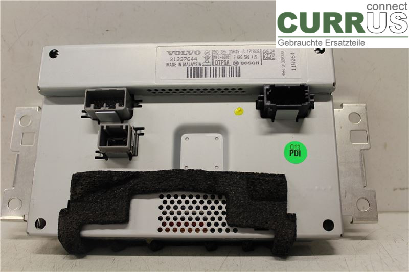 VOLVO V60  11-13 Kontrolldisplay 36001981 D5204T2 D3 2.0