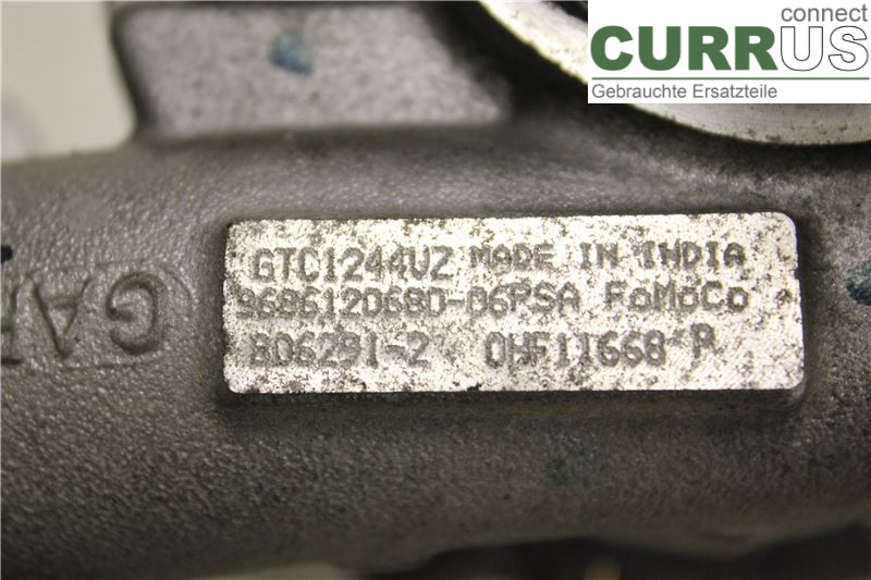 VOLVO V60  11-13 Turbosprężarka 0375P7 D4162T 1.6 D