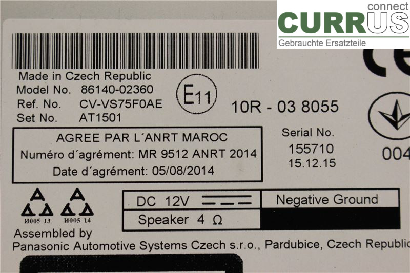 TOYOTA AURIS      13-19 car-part-types.display  2ZR-FXE